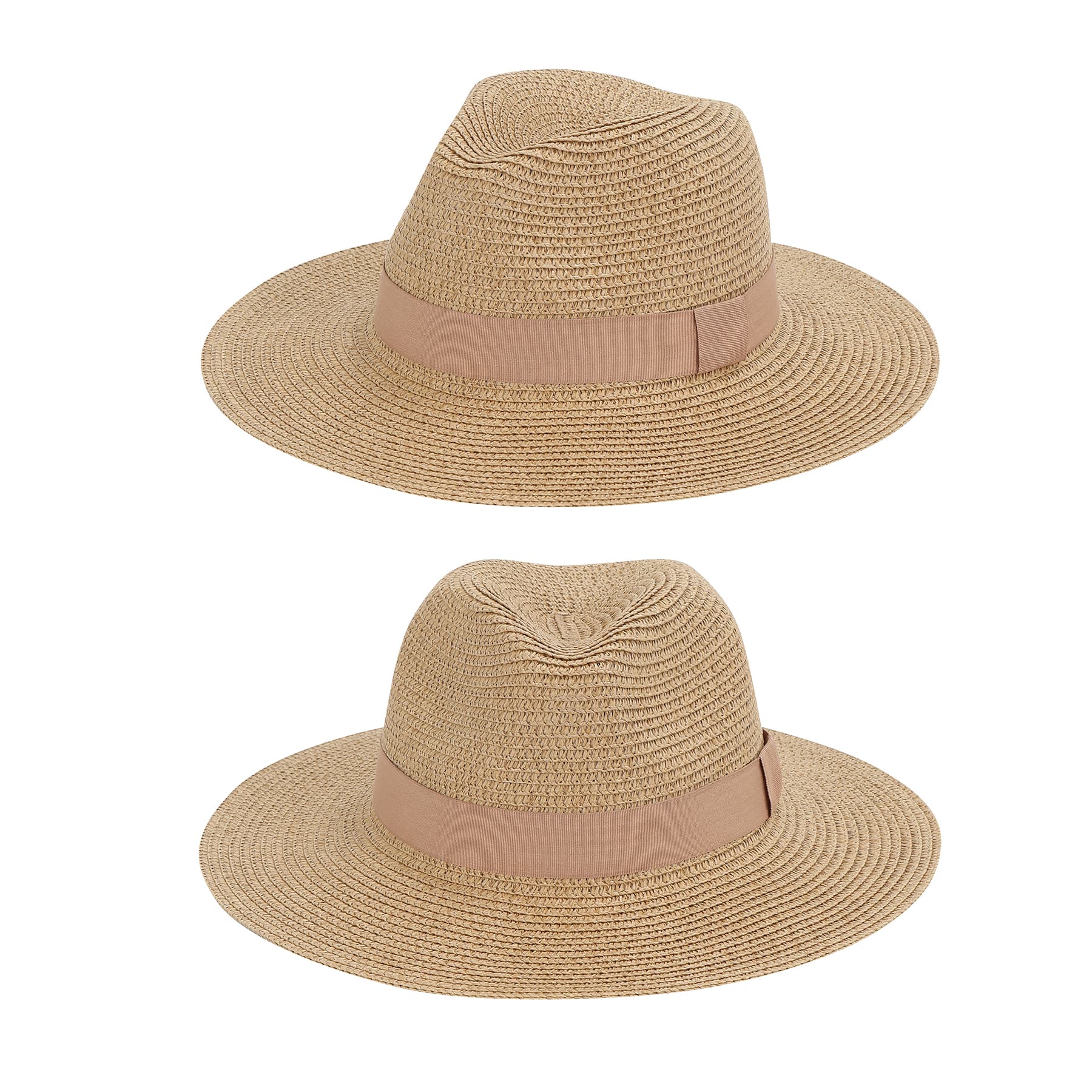 Wide Brim Straw Panama Hat For Women