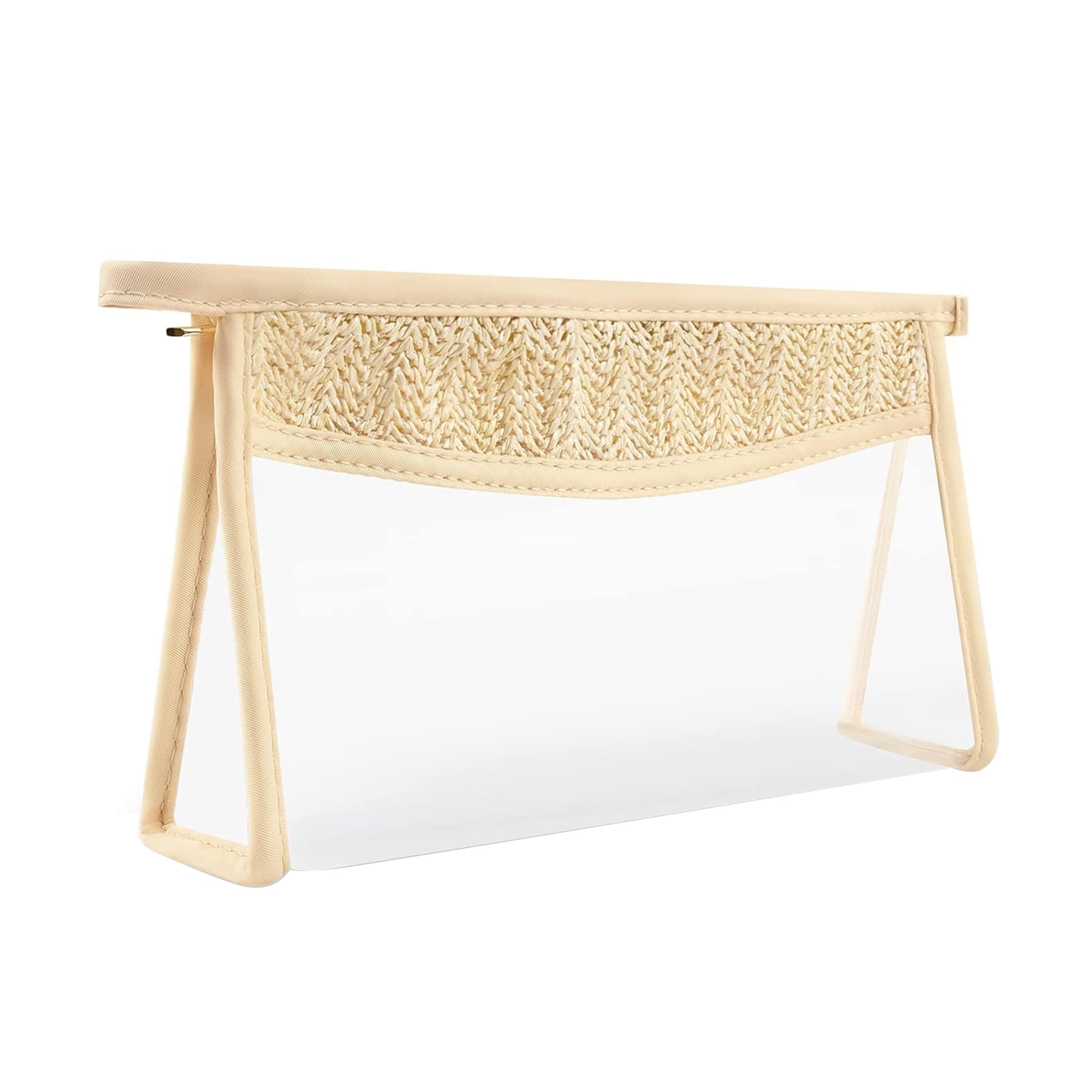 Clear Cosmetic Bag with Zipper thumbnail 2