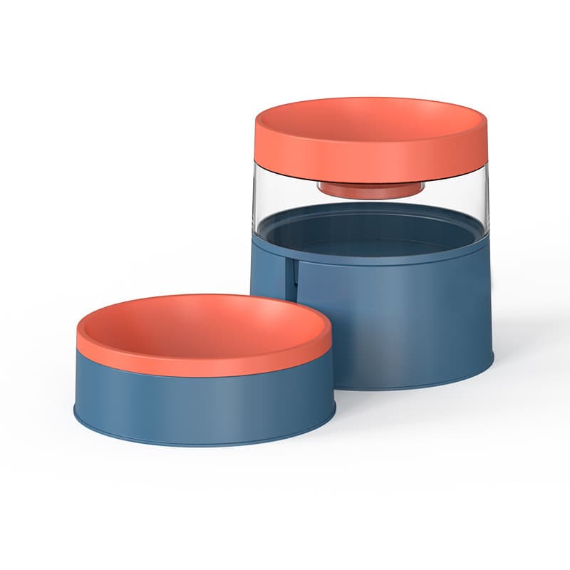 Automatic Double Pet with Dog Food and Water Bowl Set thumbnail 3