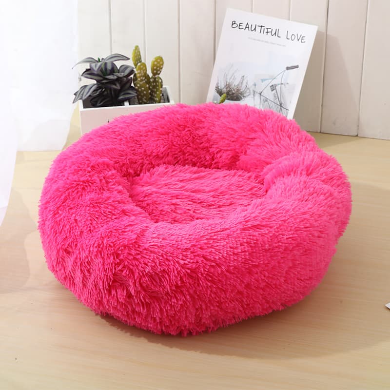 Pet Beds for Cats Dog Memory Foam Donut Cuddler thumbnail 12
