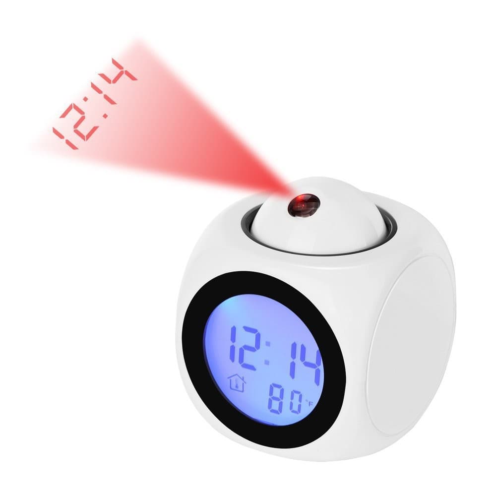 LED Projection Alarm Clock