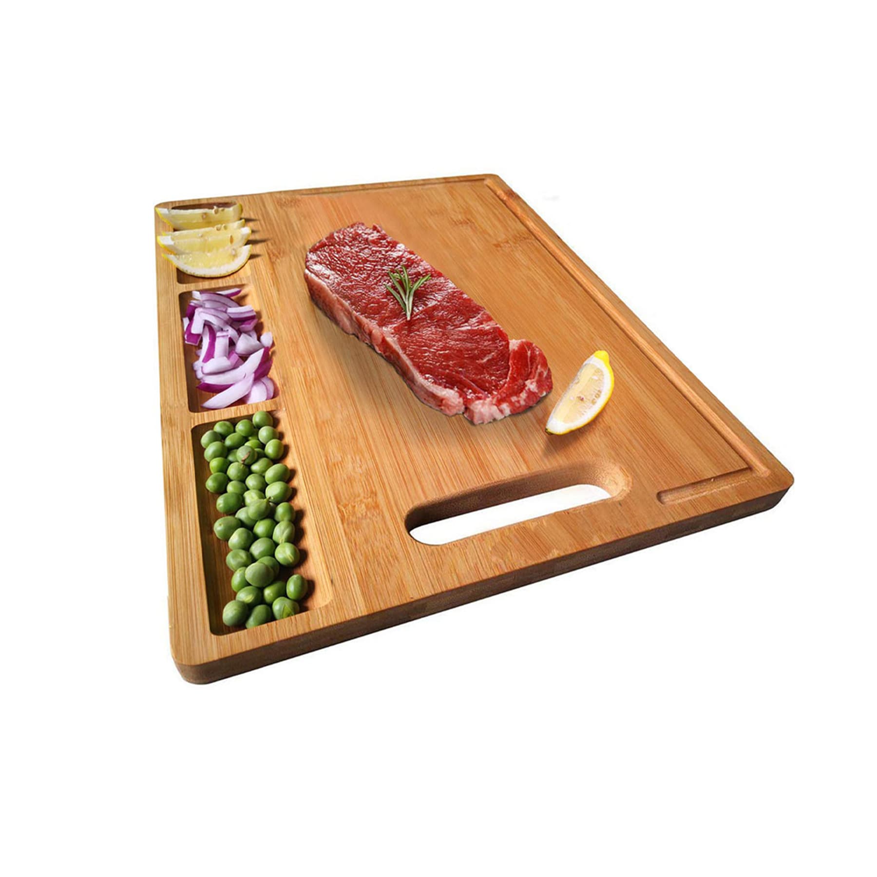 Bamboo Cutting Board For Kitchen thumbnail 6