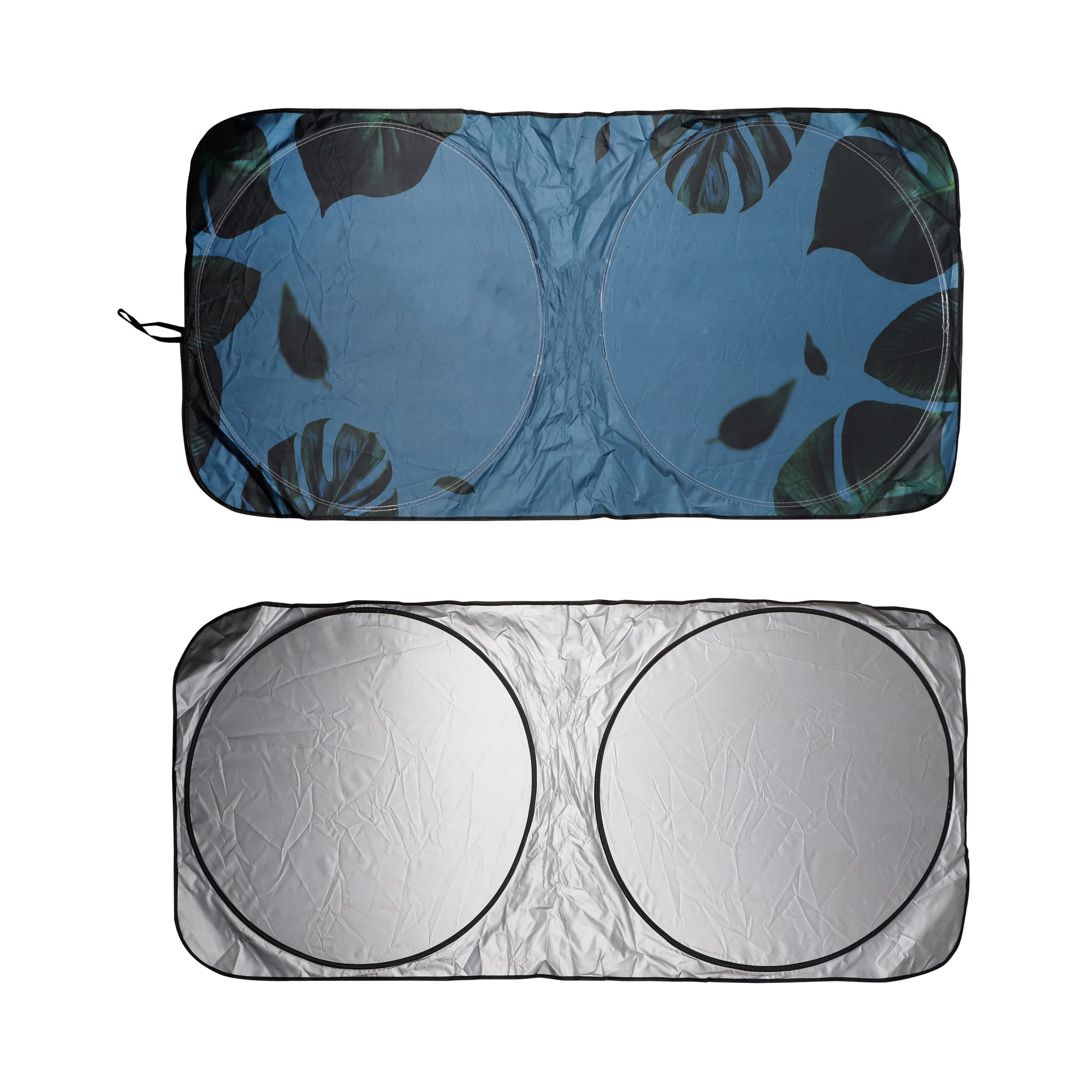 59" x 27.5"Full Color Polyester Car Windshield Sun Shade thumbnail 2