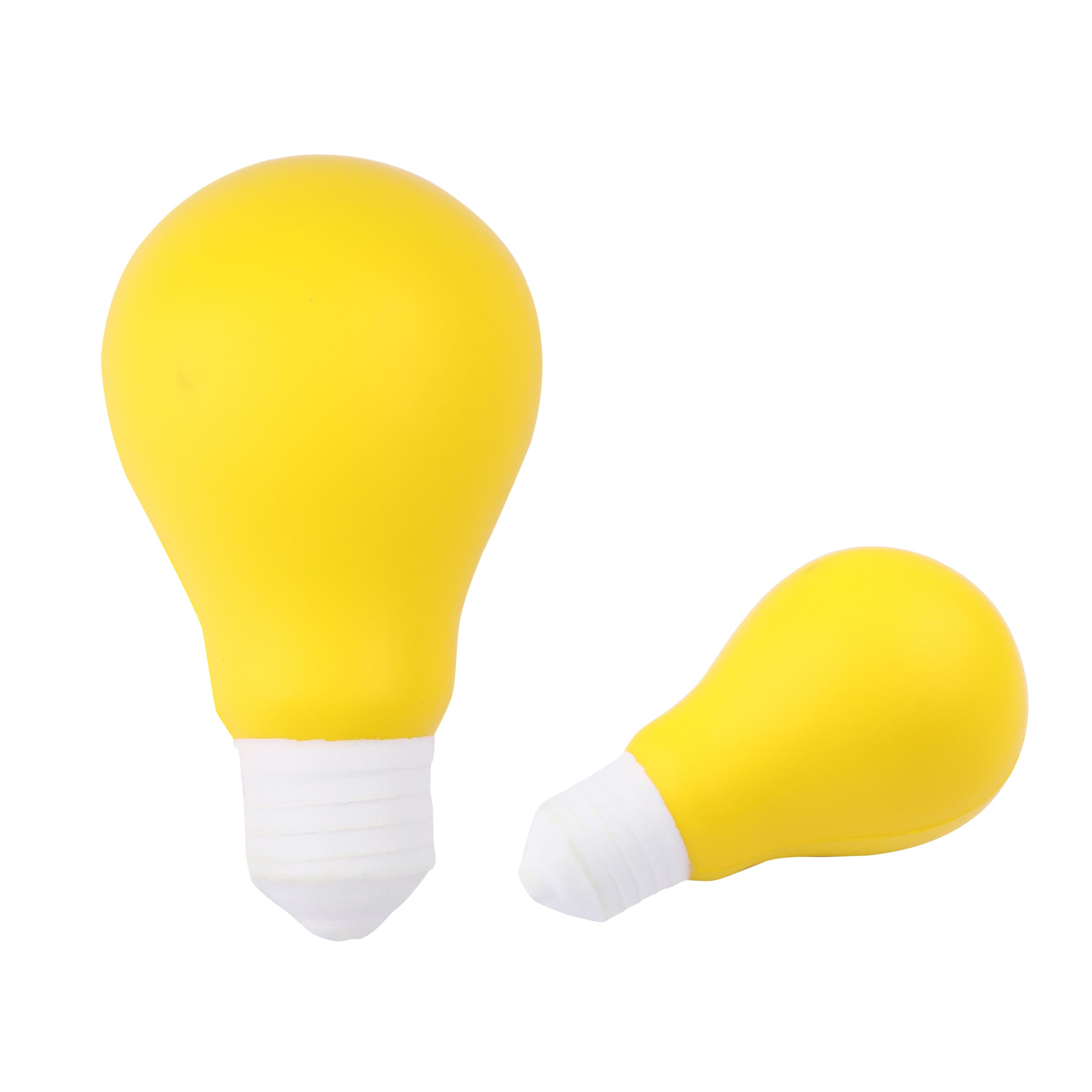 3.9" Custom PU Light Bulb Stress Ball Anxiety Reliever