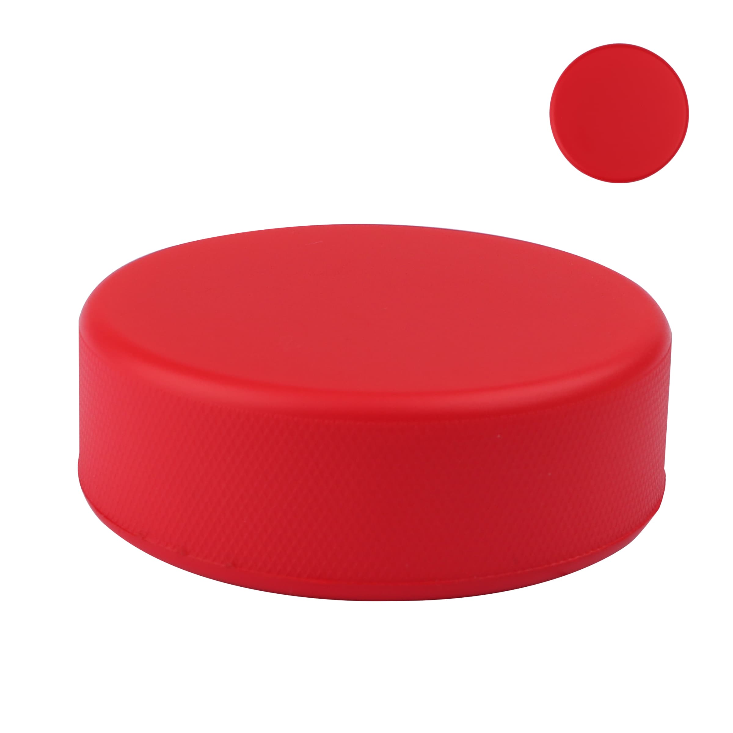 2.9"x1" Pu Ice Hockey Stress Ball Reliever