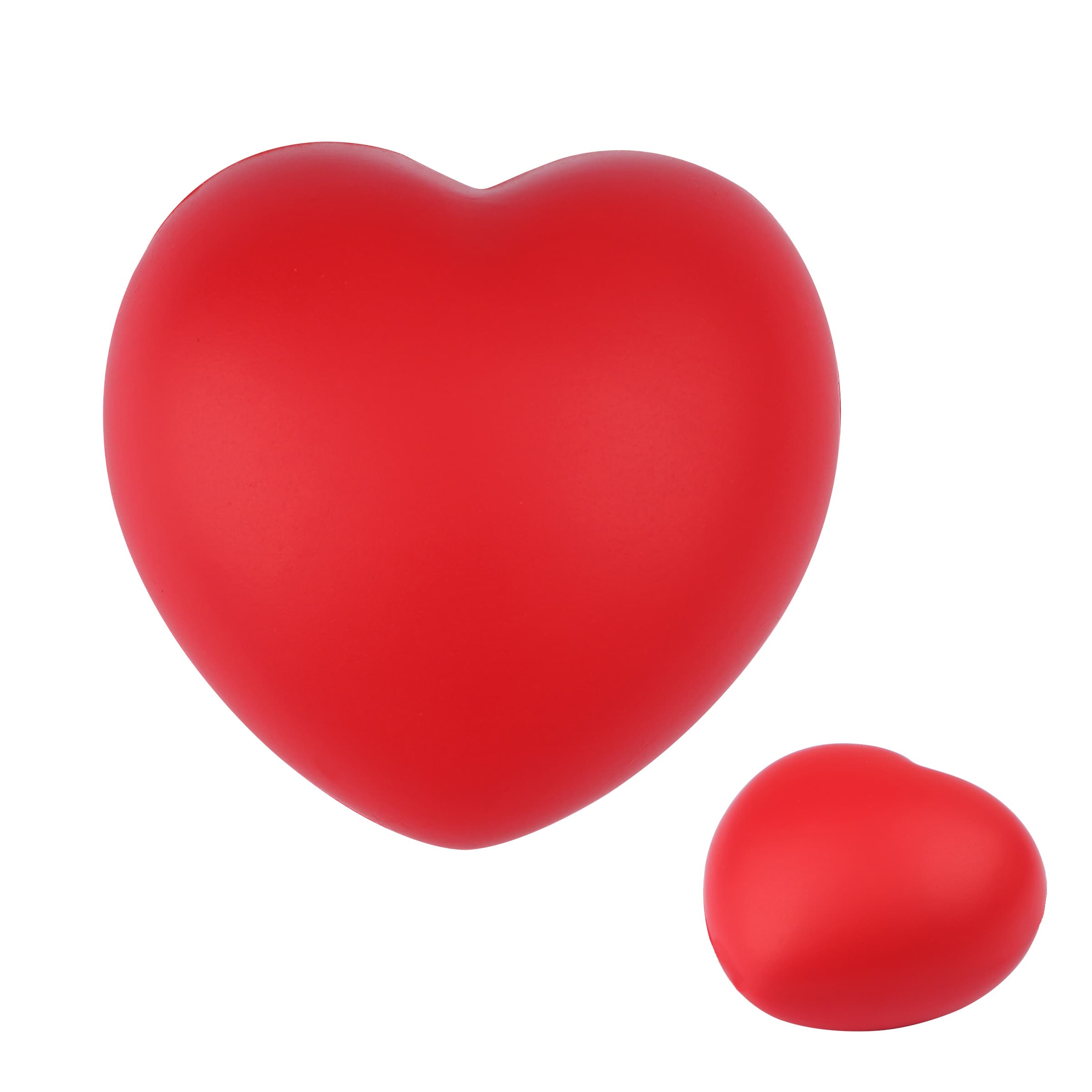 2.75" PU Heart Stress Balls for Anxiety