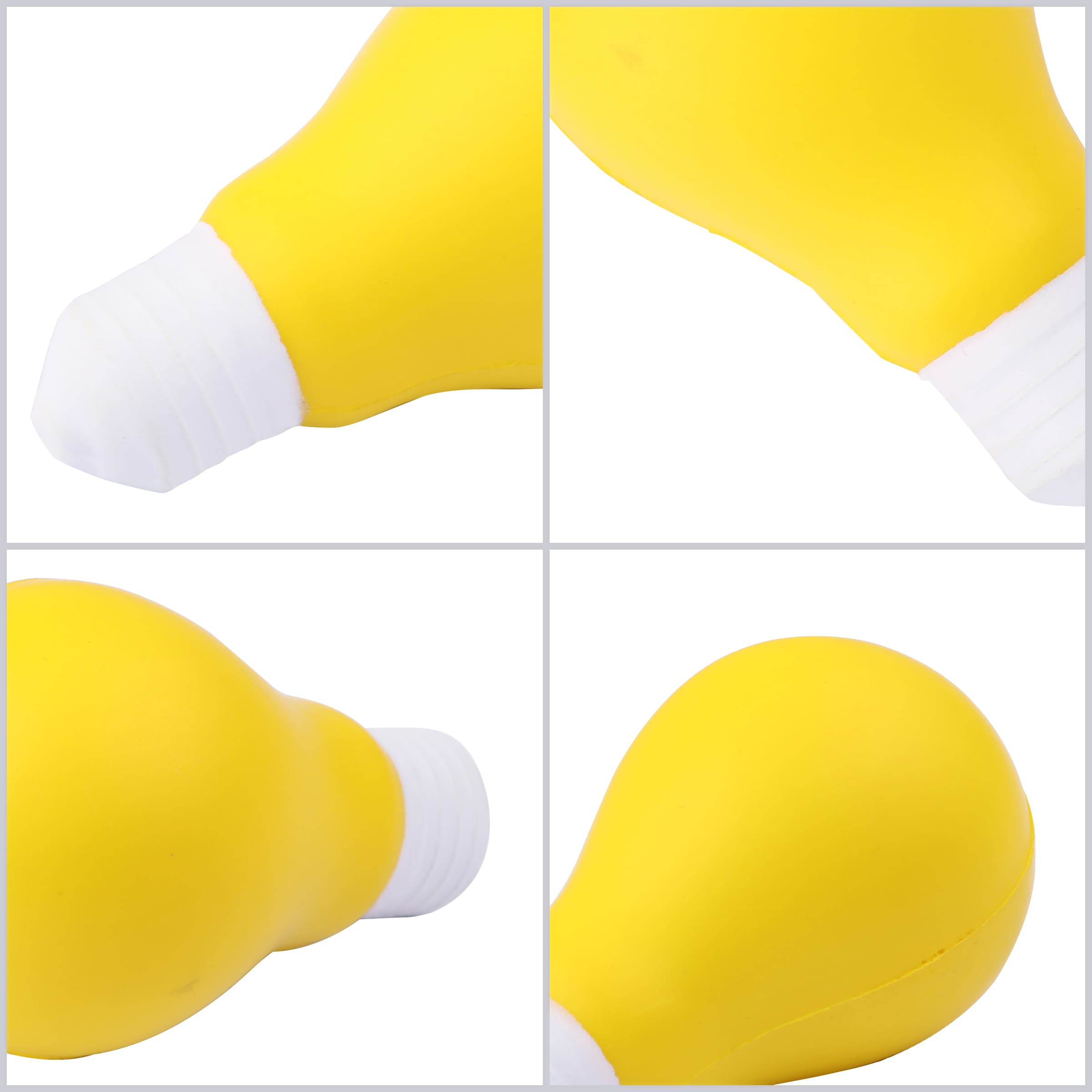 3.9" Custom PU Light Bulb Stress Ball Anxiety Reliever thumbnail 2