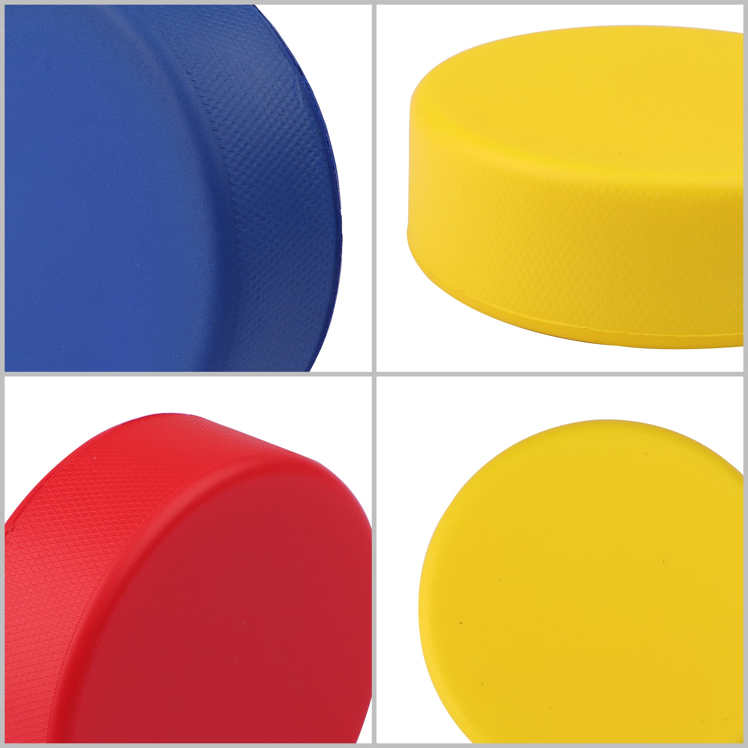 2.9"x1" Pu Ice Hockey Stress Ball Reliever thumbnail 2