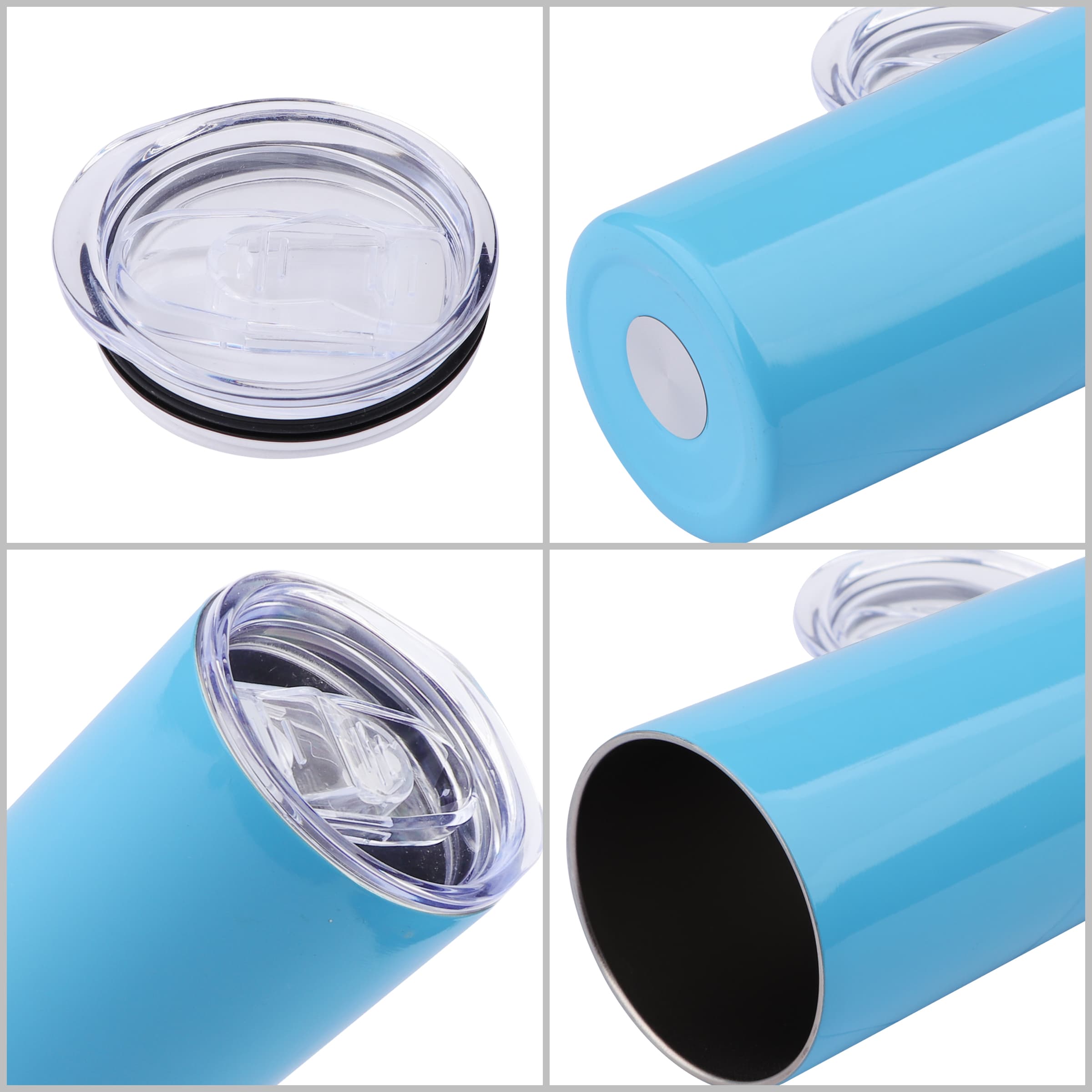 20oz Skiny Vacuum Insulated Tumbler with lid thumbnail 19