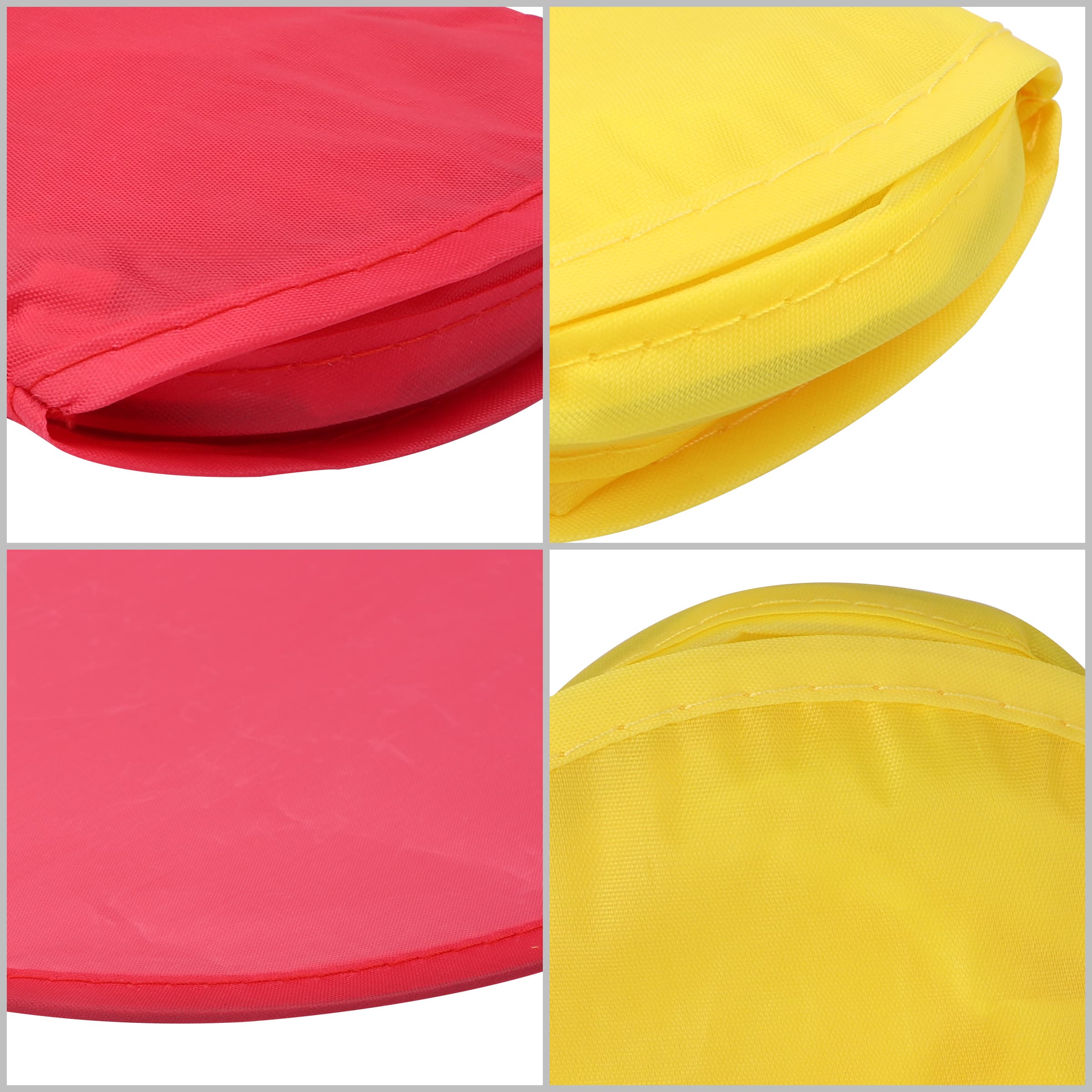 9.8" Foldable Round Flying Disc Fan with Bag