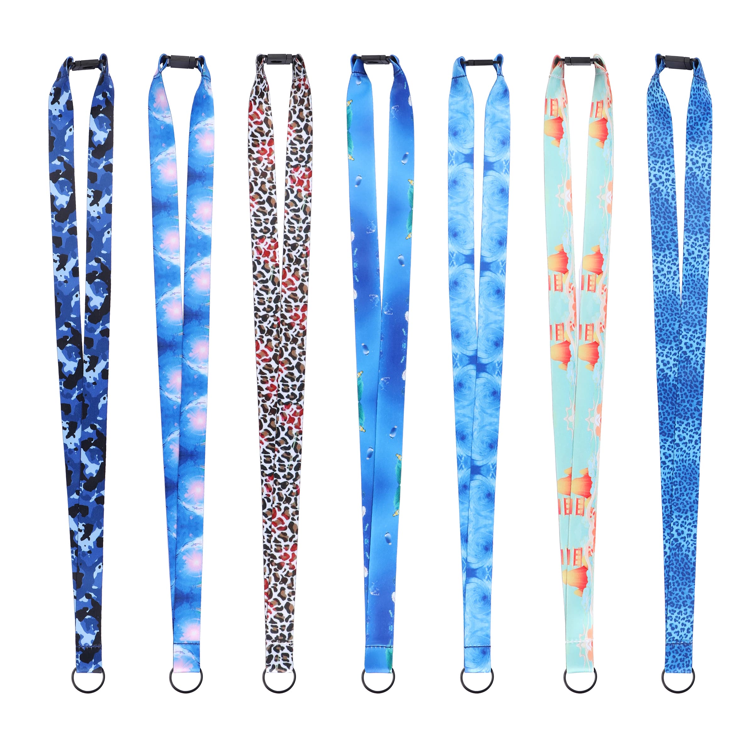 3/4" Safety Breakaway Lanyard W/ Ring for Keys & ID Badges thumbnail 4