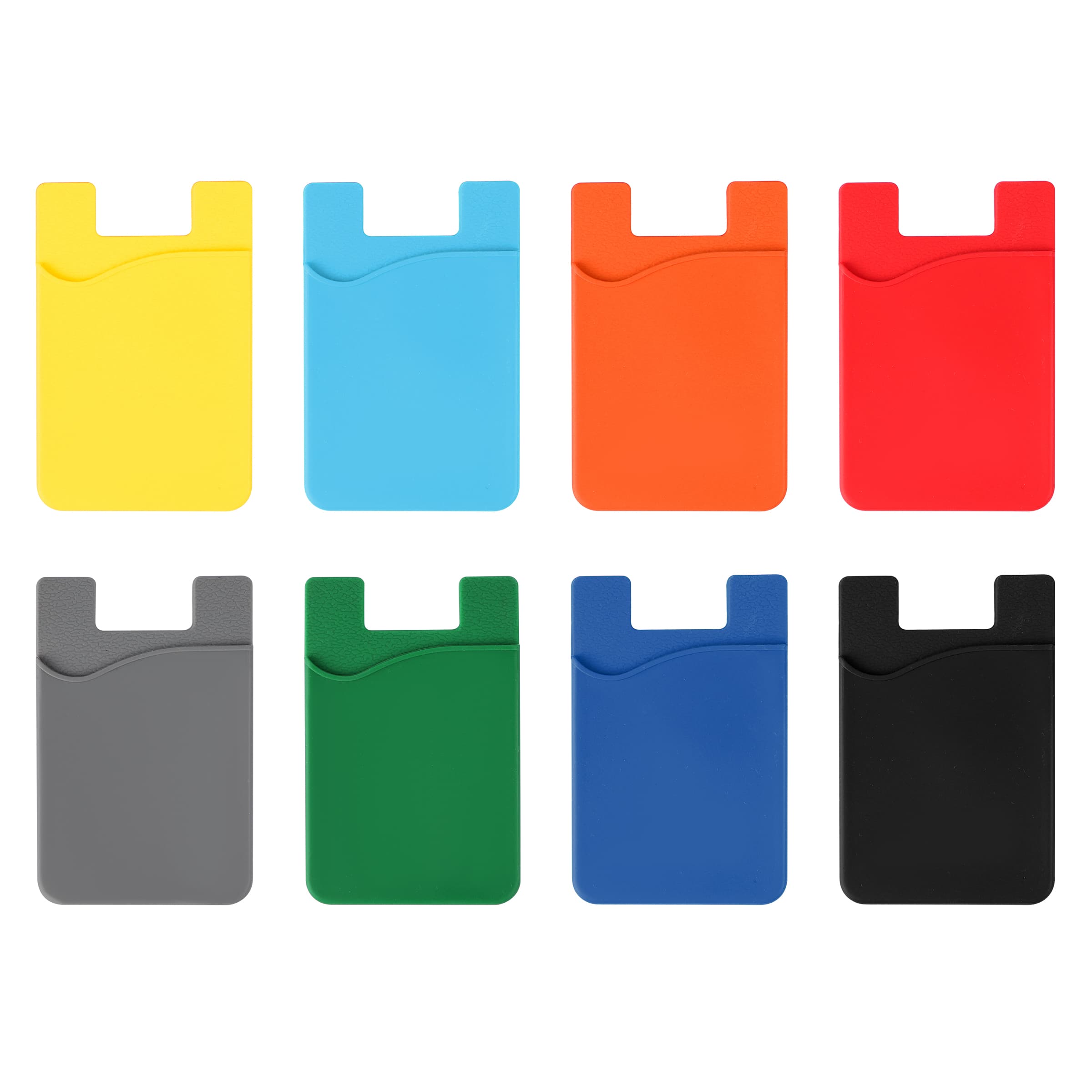 2.2"x3.4" Custom Adhesive Silicone Phone Card Holder thumbnail 3