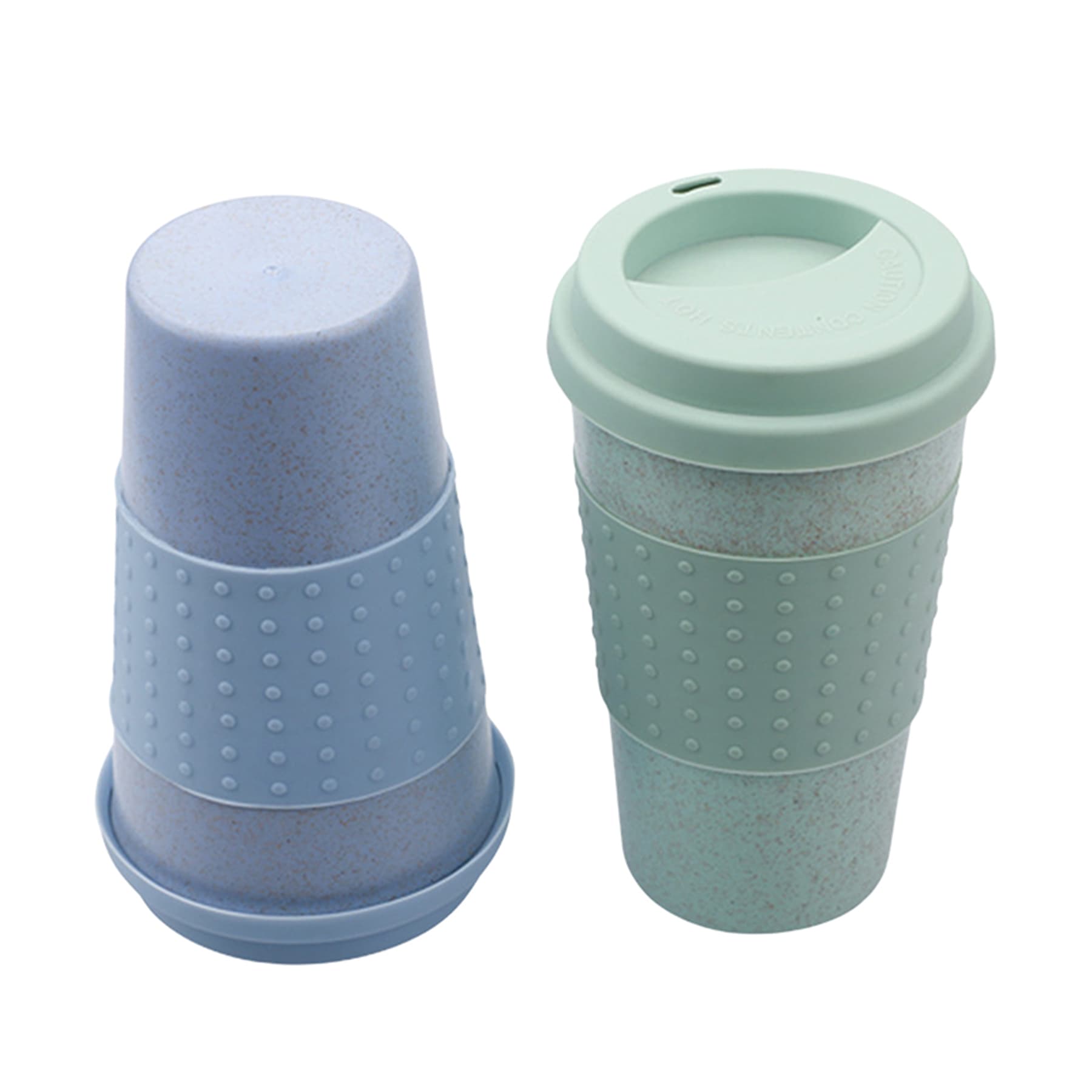 Tumbler 12oz Wheat straw BPA-Free Travel Mug