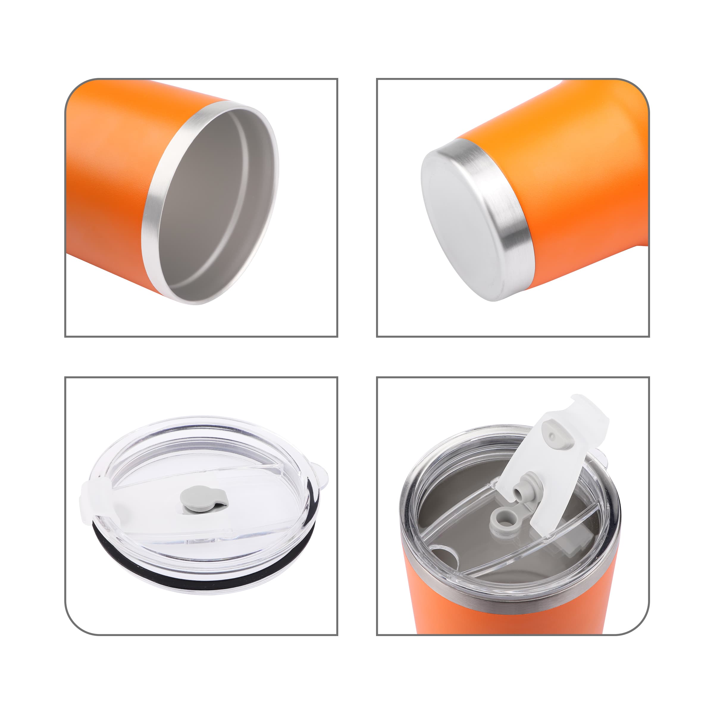 30Oz Stainless Steel Insulated Vacuum Travel Tumbler W/ Lid thumbnail 15