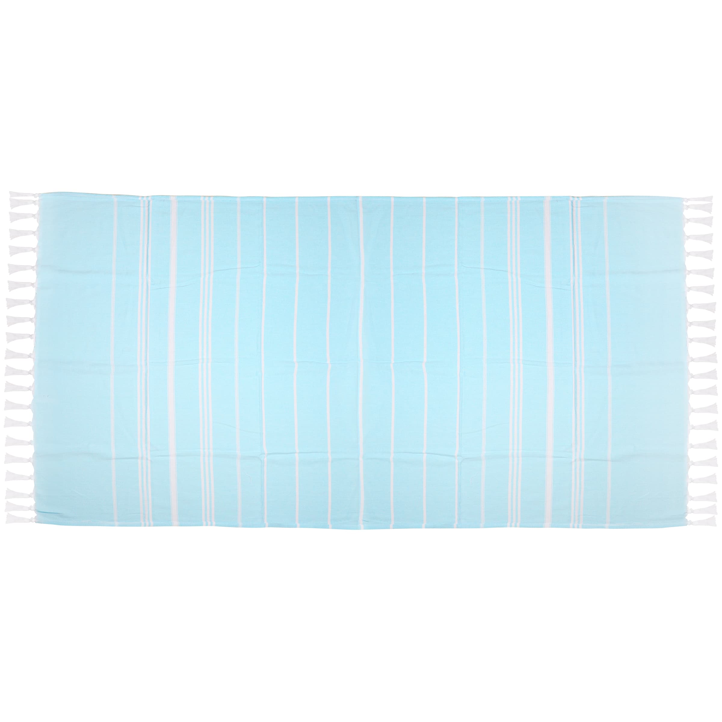 71"x39"Large Cotton Turkish Beach Towel W/ Tassel thumbnail 4