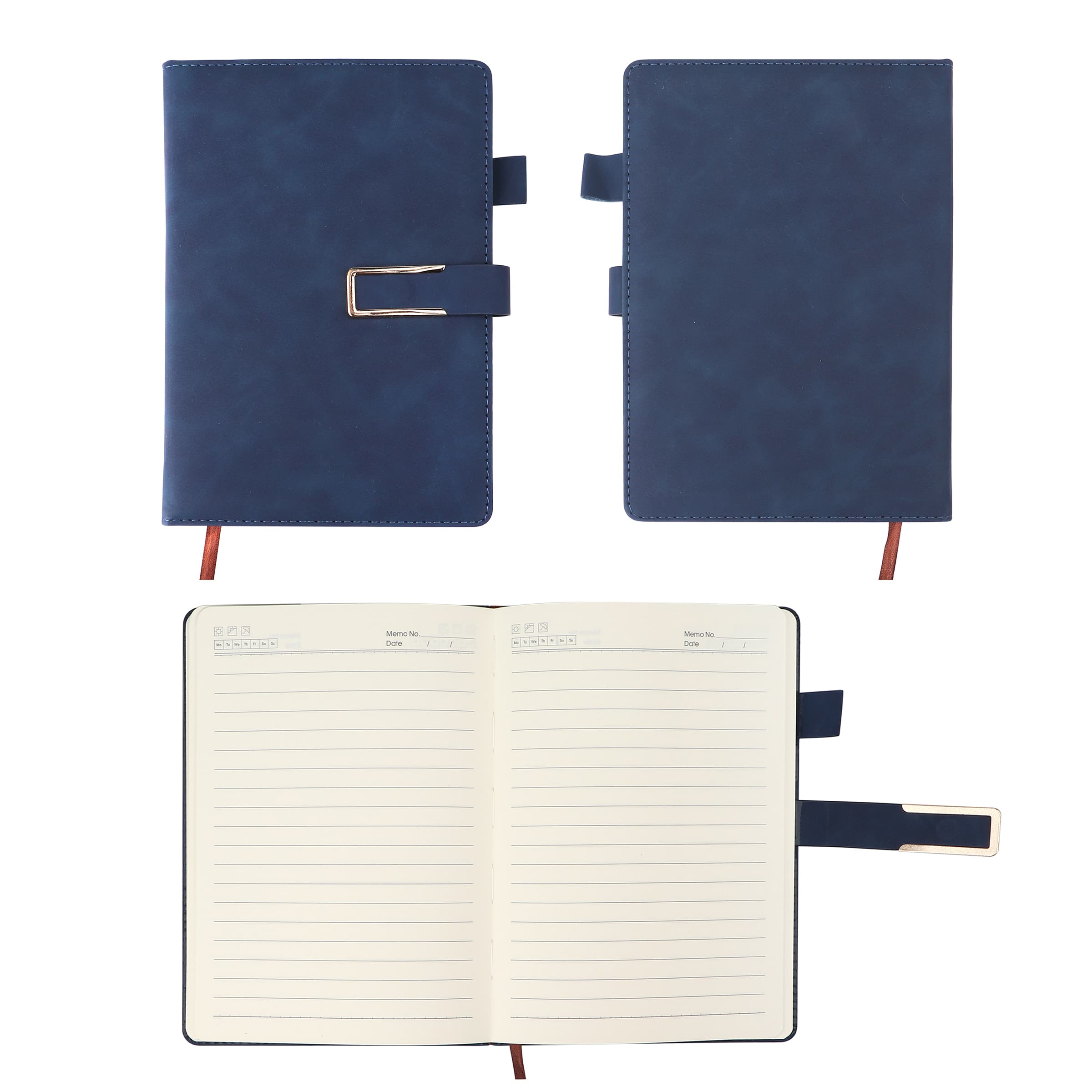 A5 Pu Cover Hardcover Journal Notebook W/ Magnetic Buckle thumbnail 13