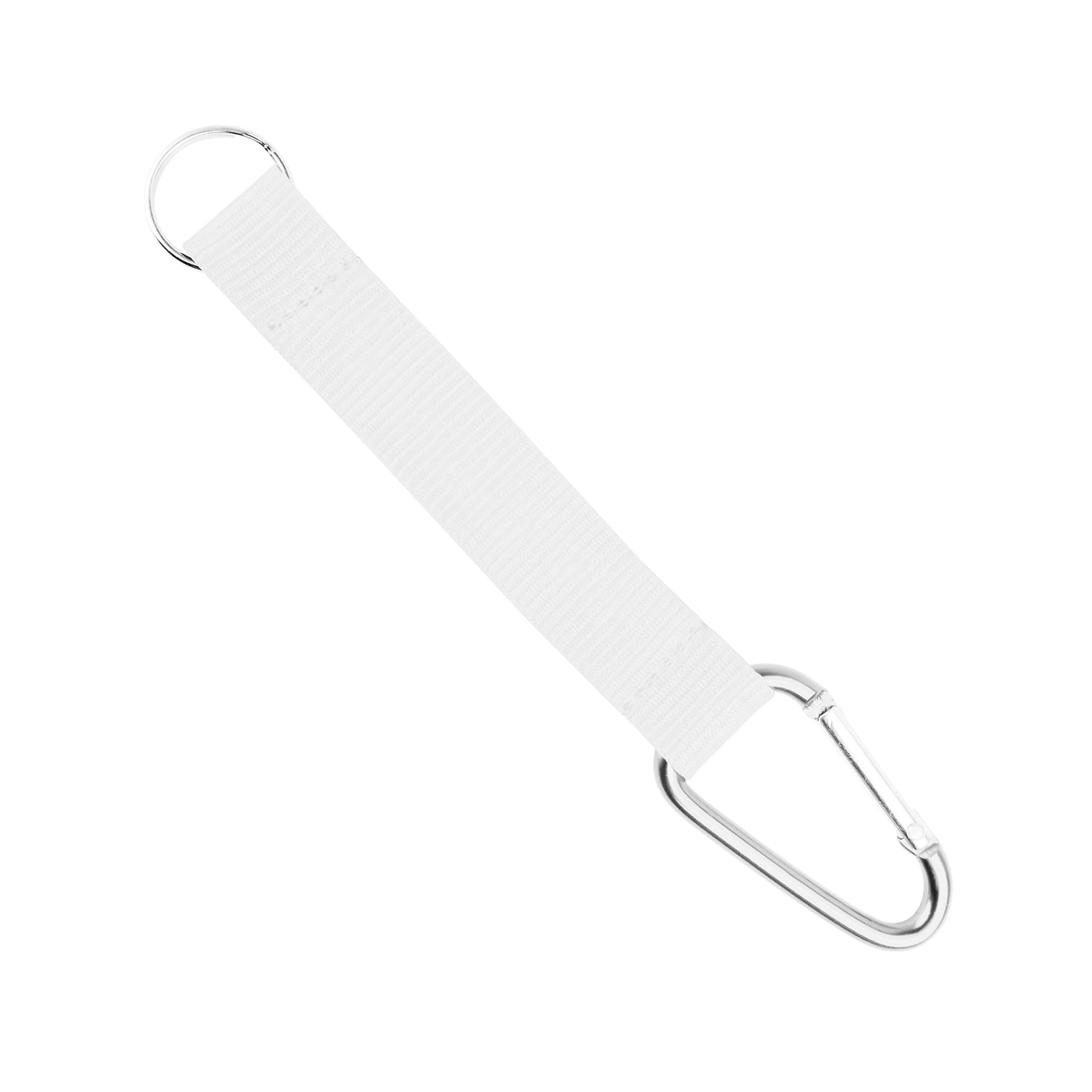 3/4" Polyester Carabiner Lanyard Keychain Strap W/ Keyring thumbnail 6