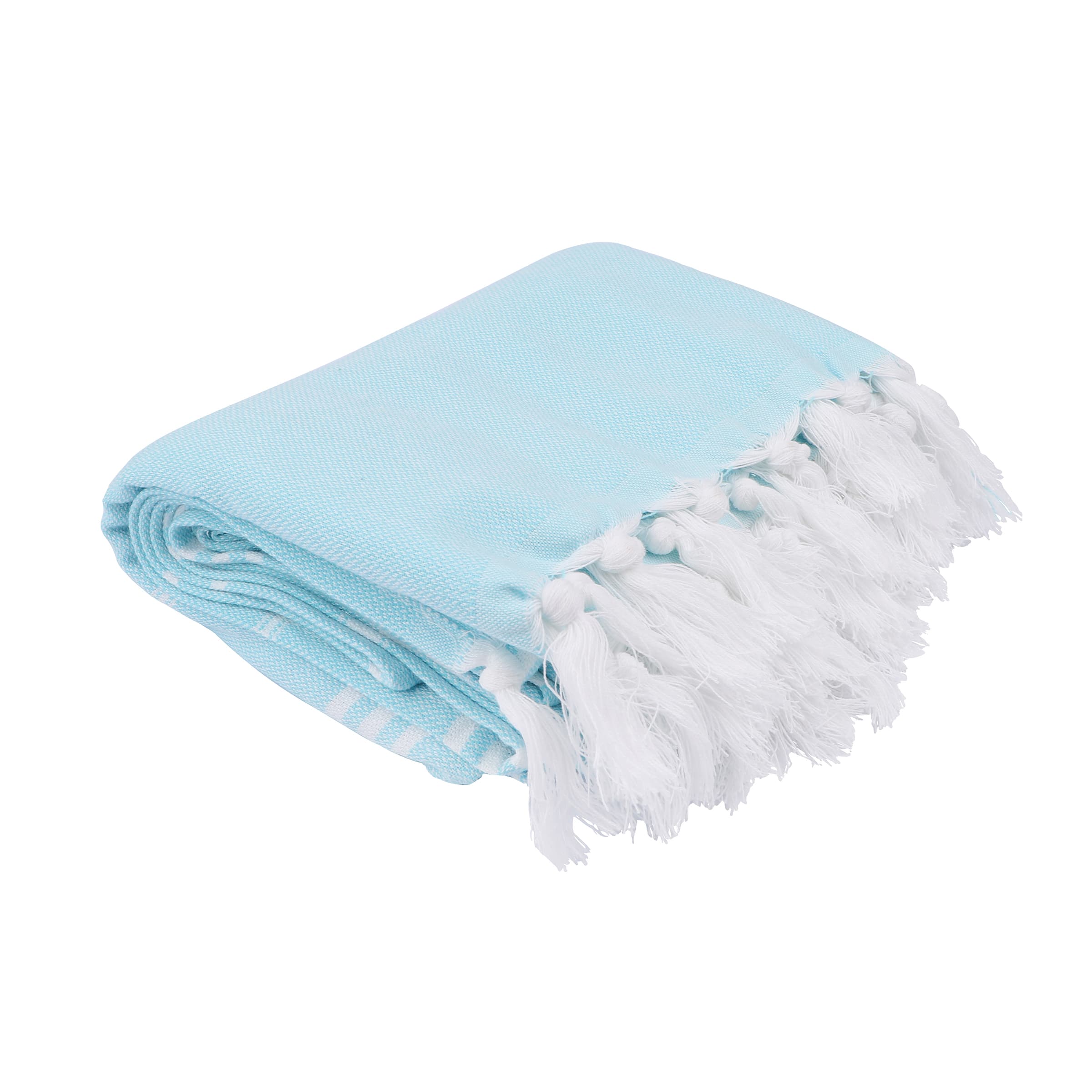 71"x39"Large Cotton Turkish Beach Towel W/ Tassel