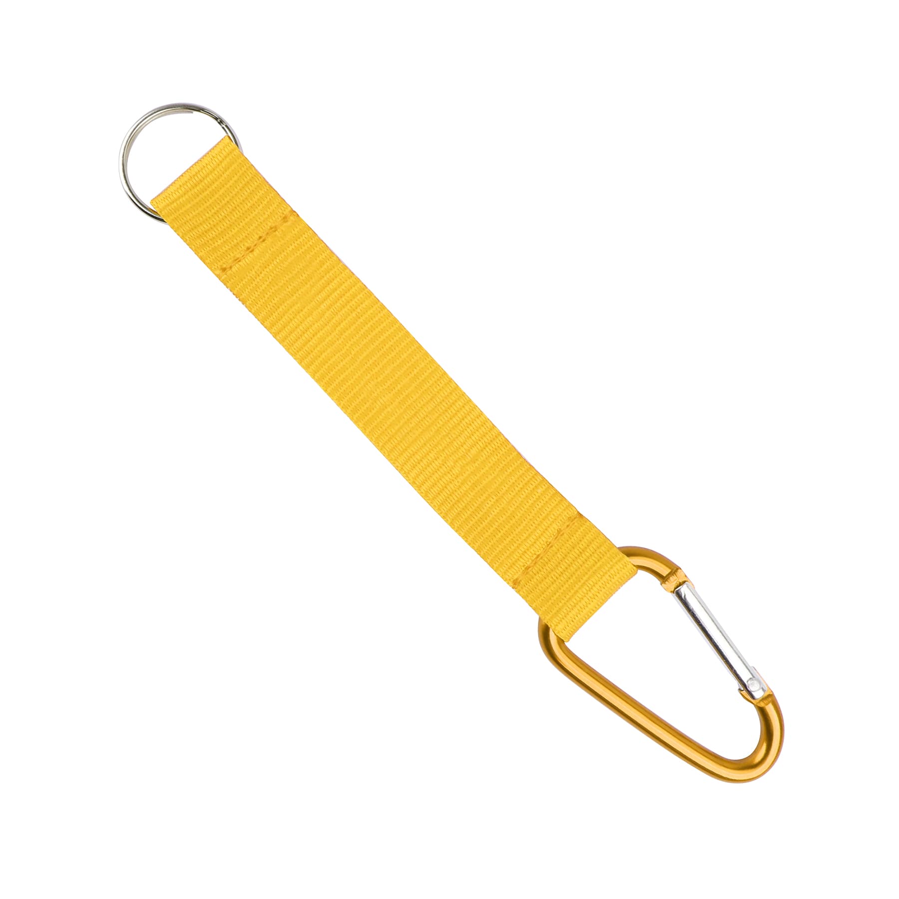 3/4" Polyester Carabiner Lanyard Keychain Strap W/ Keyring thumbnail 8