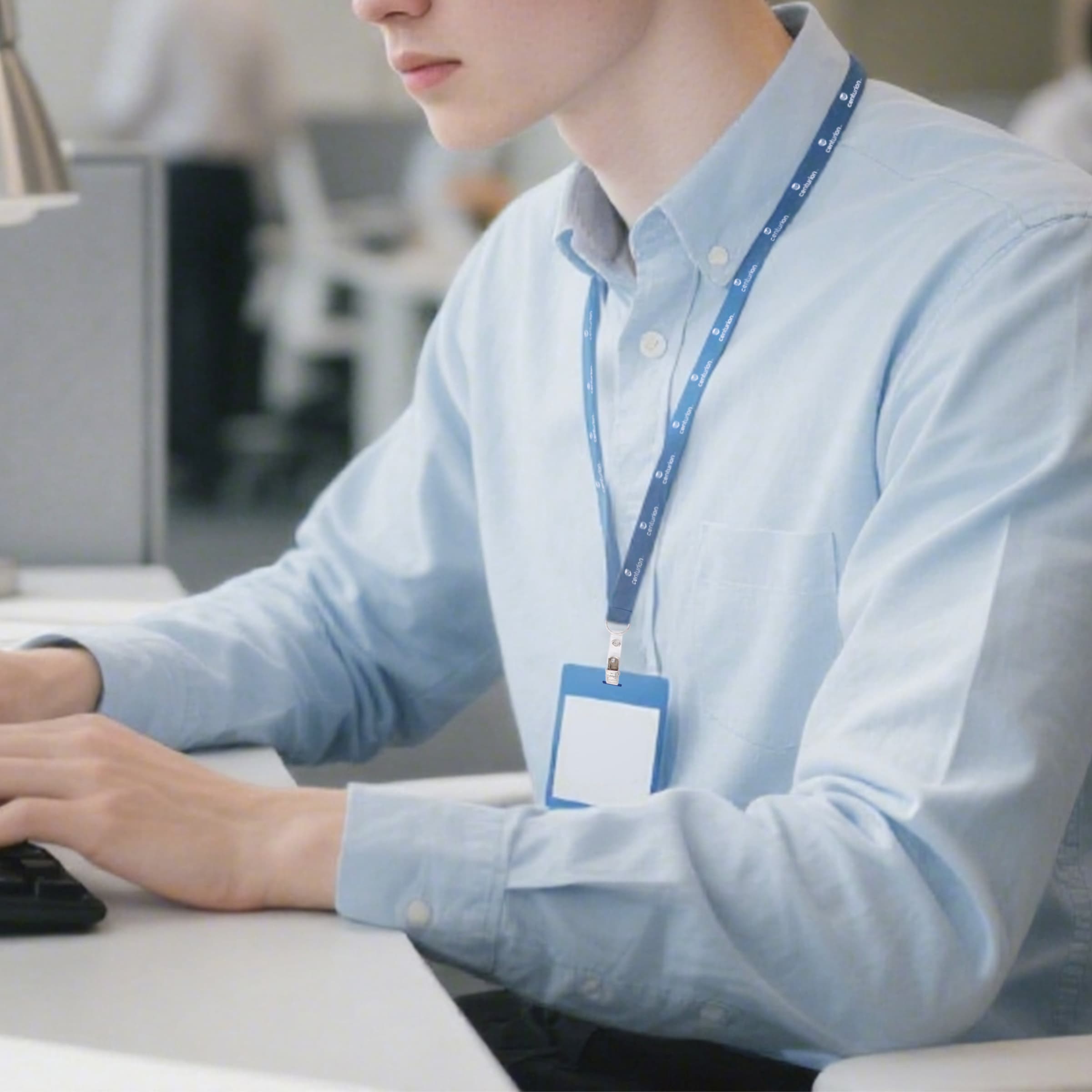3/4" Polyester Breakaway Lanyard W/ Bulldog Clip & Ring thumbnail 13