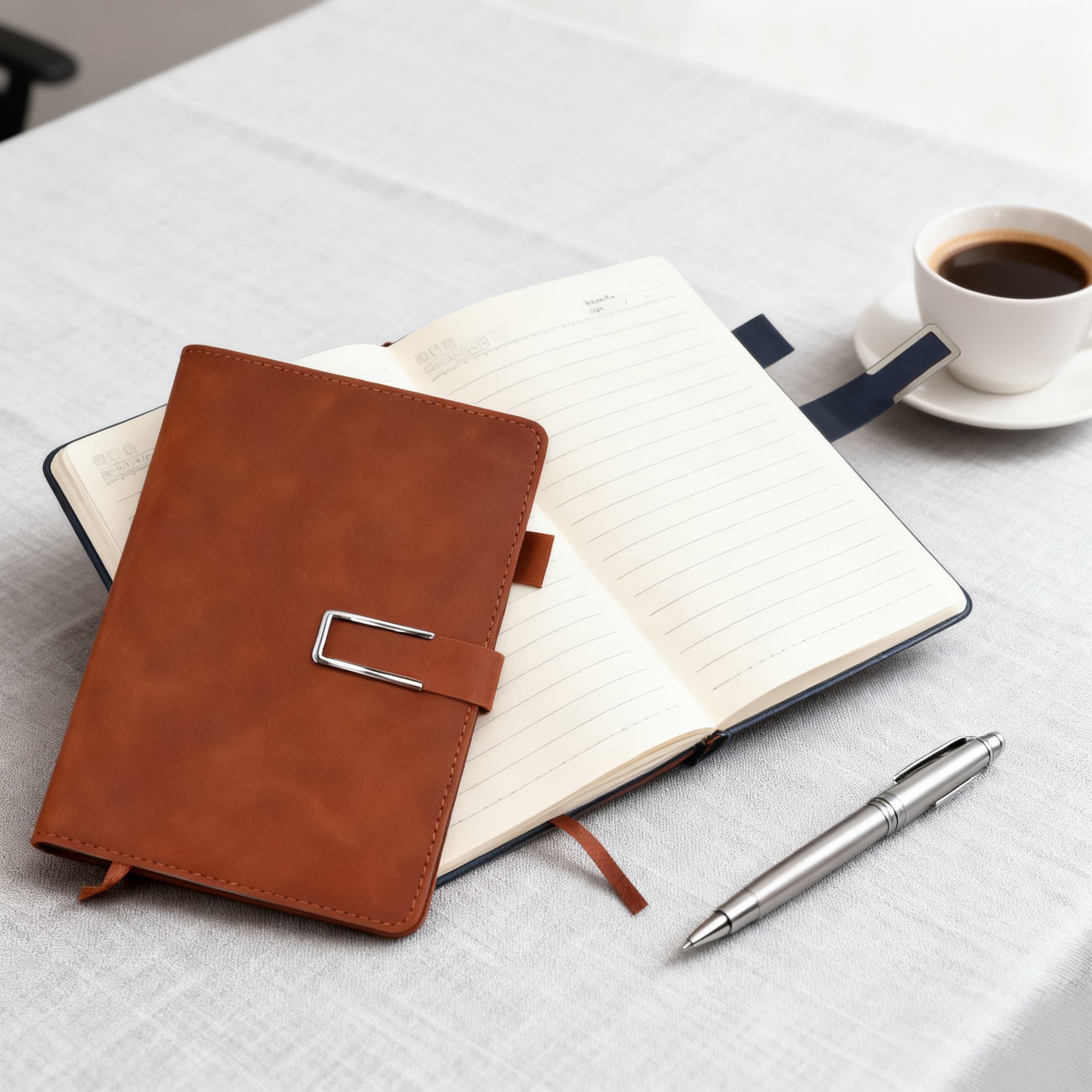 A5 Pu Cover Hardcover Journal Notebook W/ Magnetic Buckle thumbnail 11