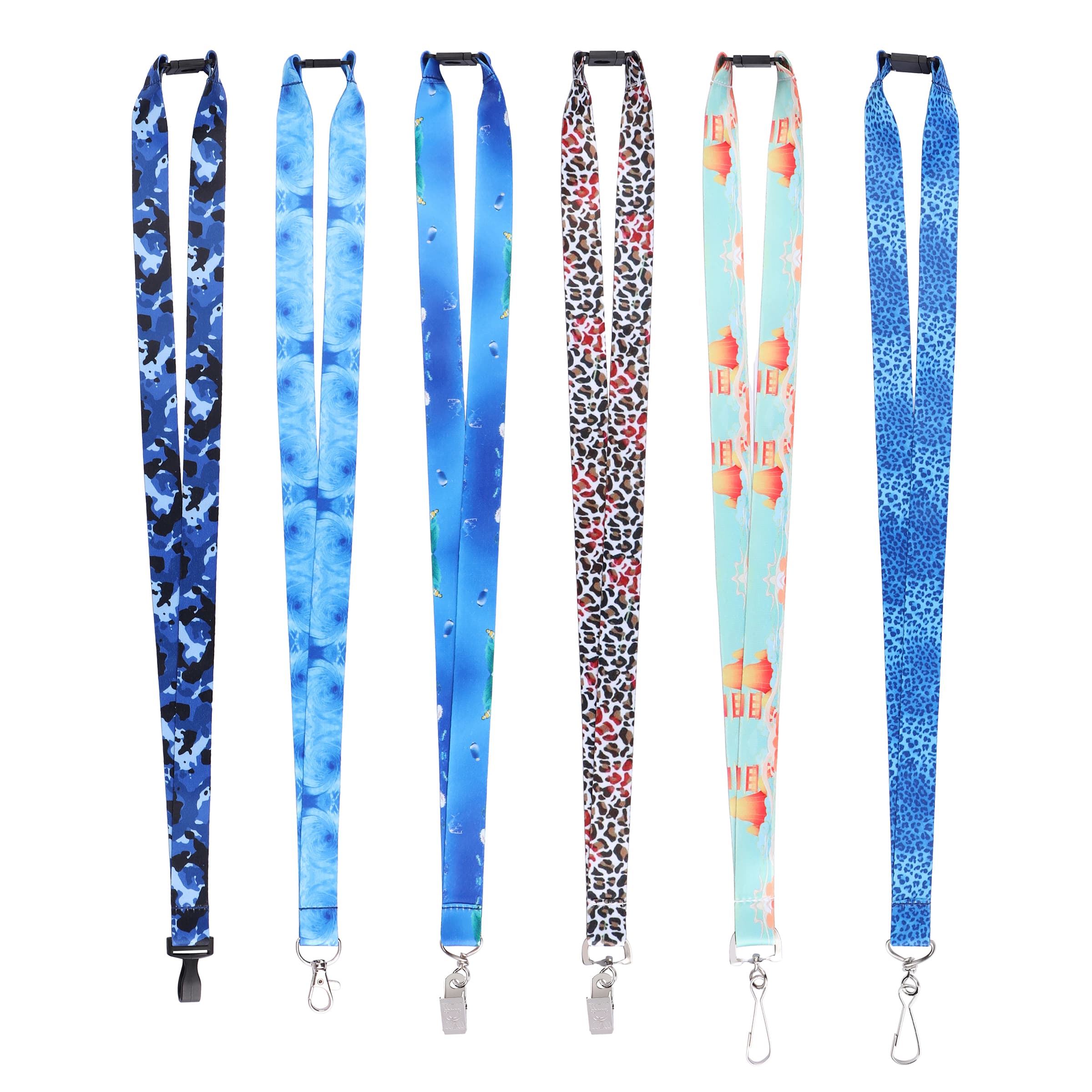 3/4" Polyester Safety Breakaway Lanyard for ID Badges thumbnail 10