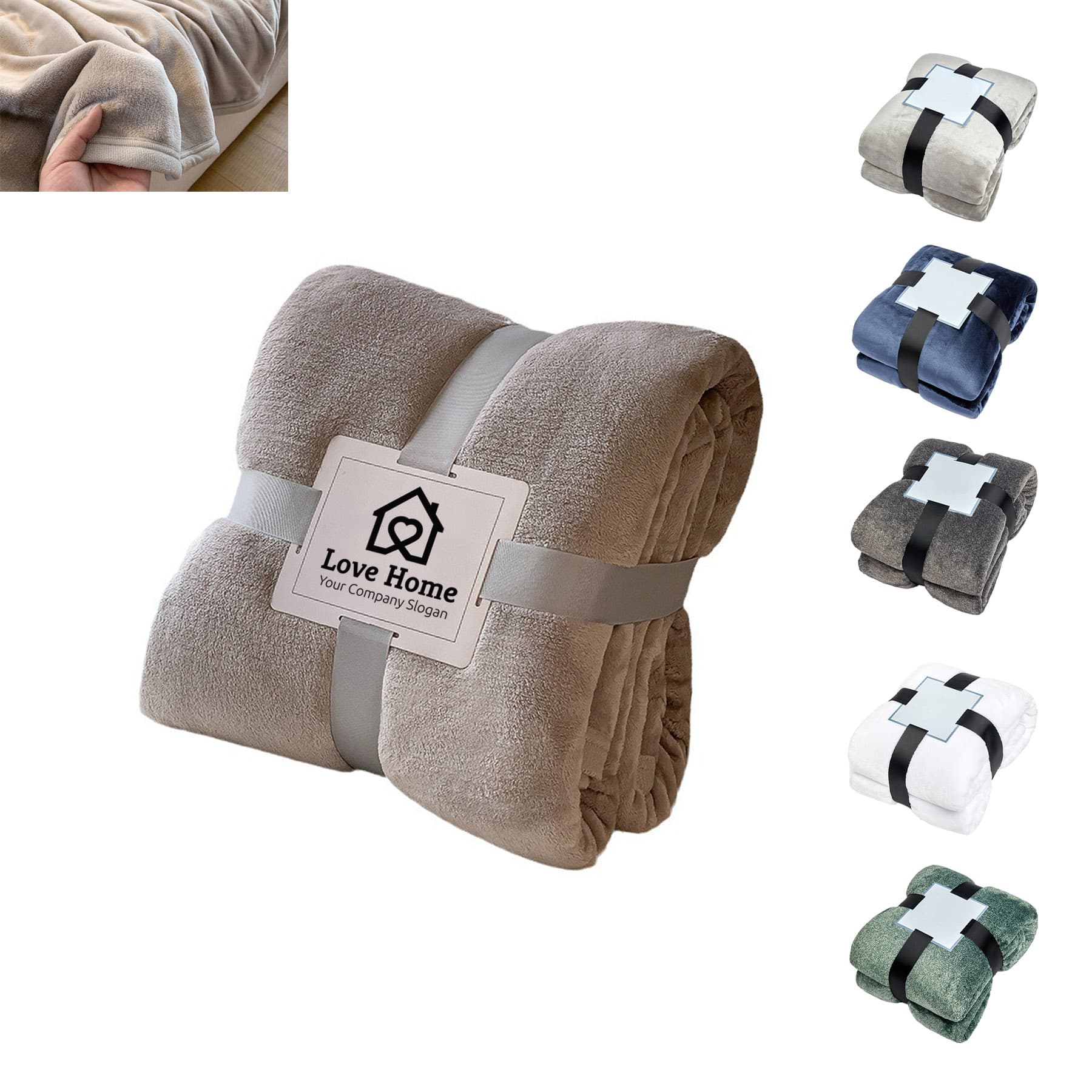 Flannel Throw Blanket