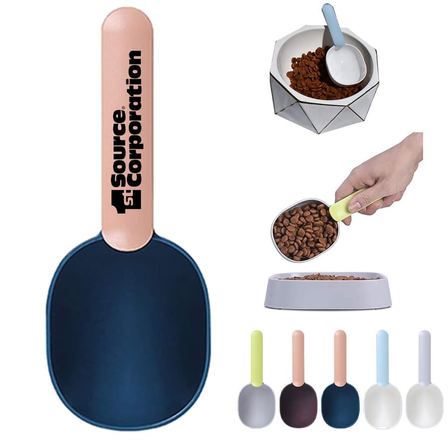 Plastic Pet Food Feeding Spoon