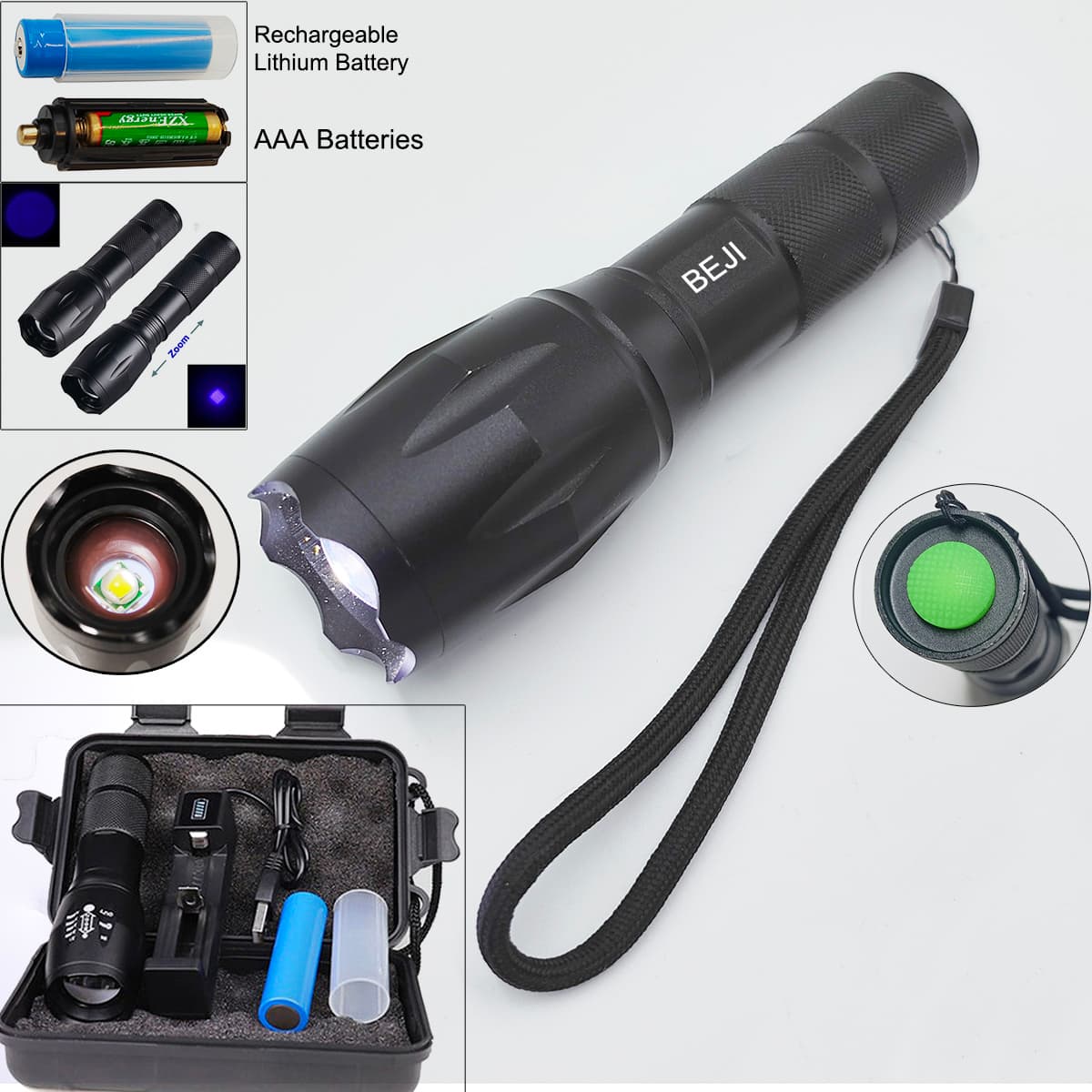 Aluminum Led Flashlight