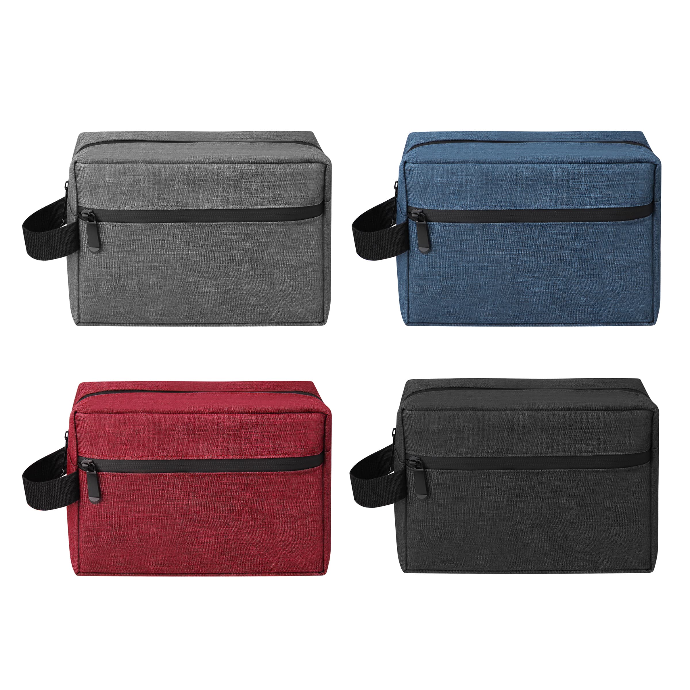 Oxford Waterproof Travel Toiletry Bag W/ Handle thumbnail 2