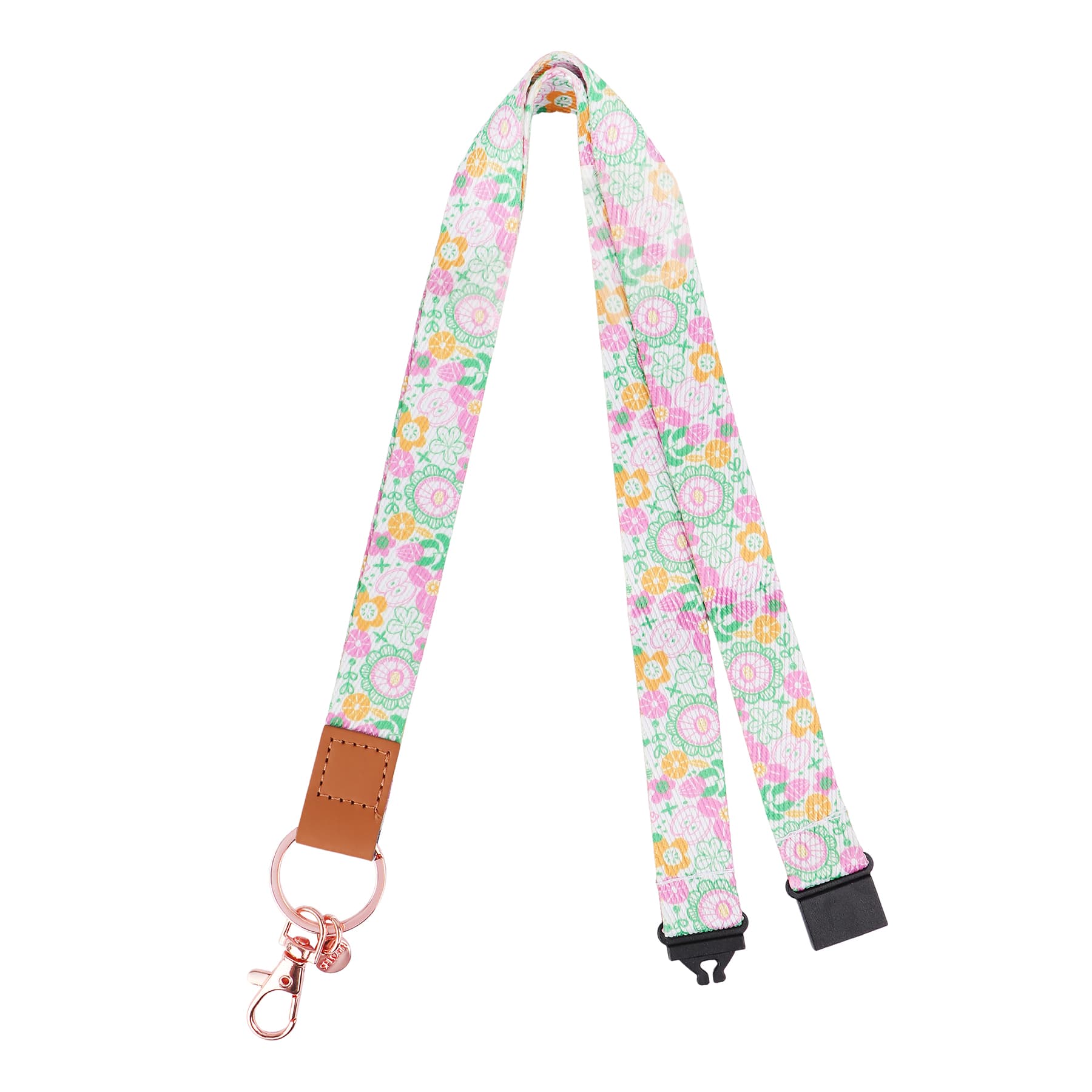 3/4" Polyester Breakaway Lanyard ID Badge Holder W/ Hook thumbnail 5