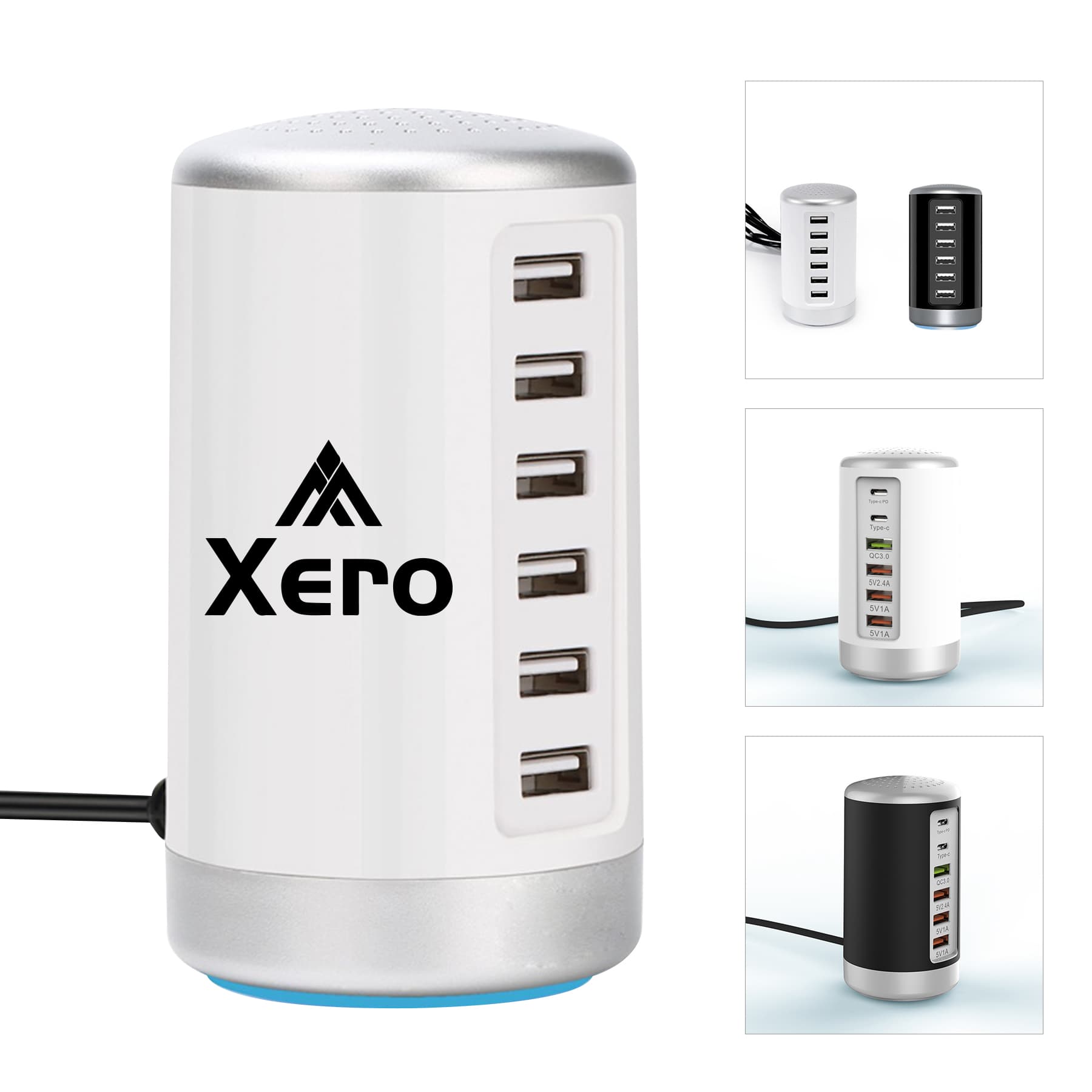 Charging Station With 6 Ports