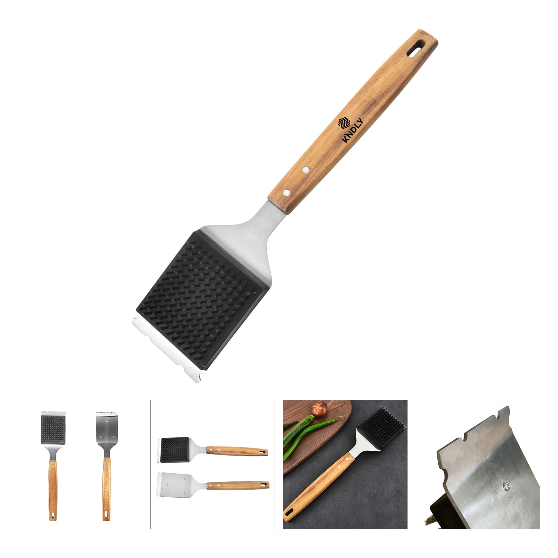 Stainless Steel Grill Cleaner Brush Grill Net