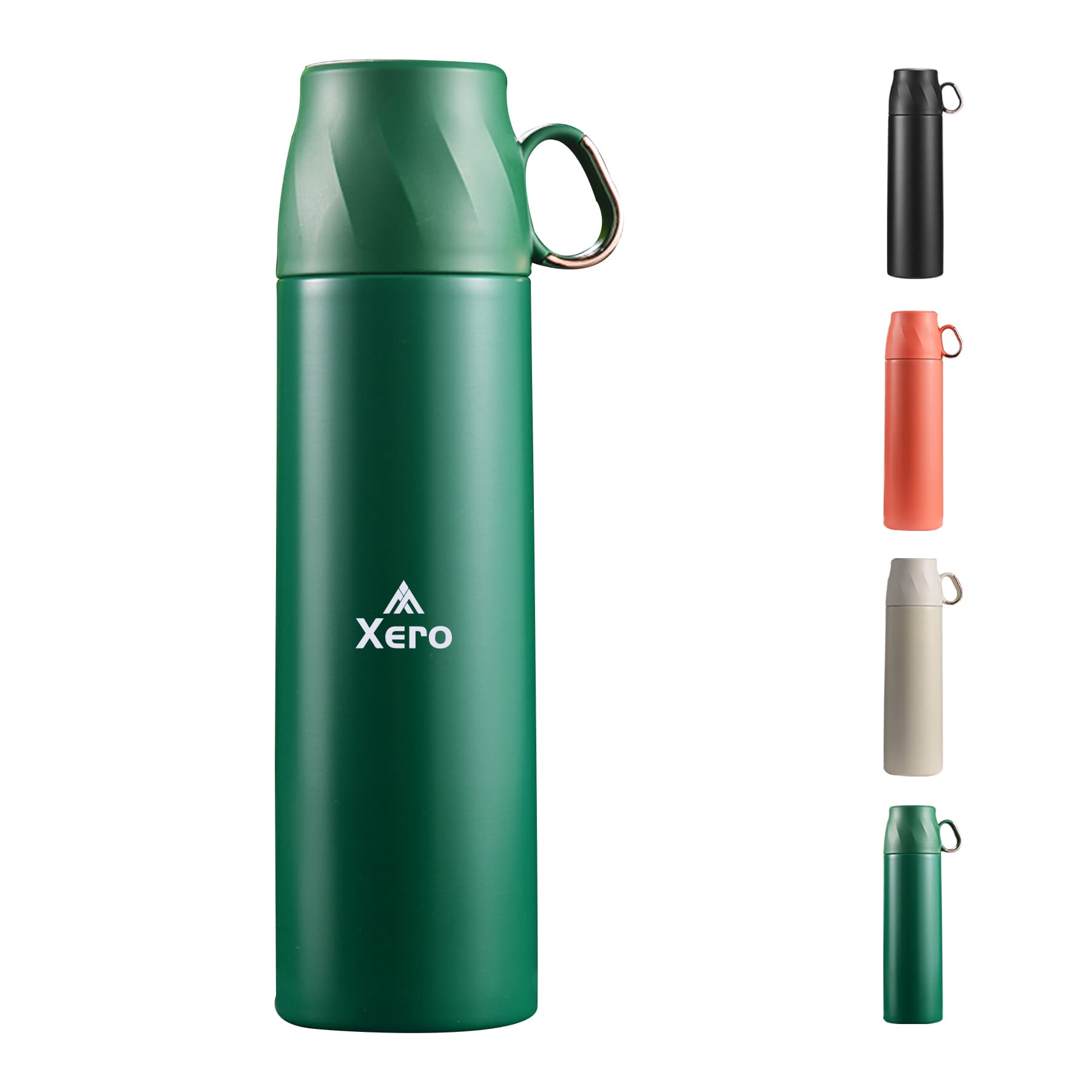 17oz Insulated Vacuum Water Bottle with Leak proof Lid  Cup