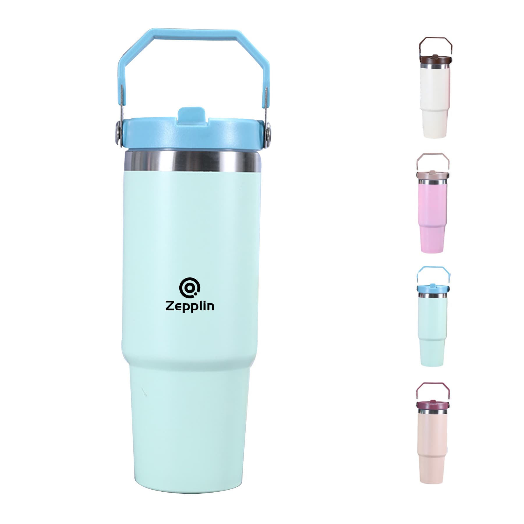 30oz Vacuum Travel Mug With Carrier