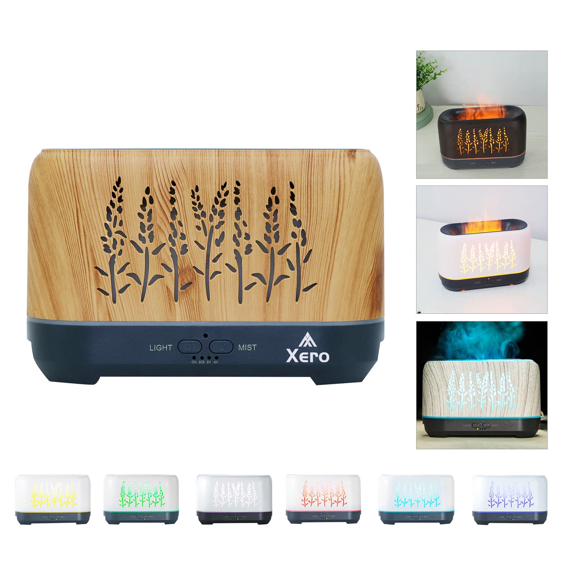 3D Flame Aroma Diffuser