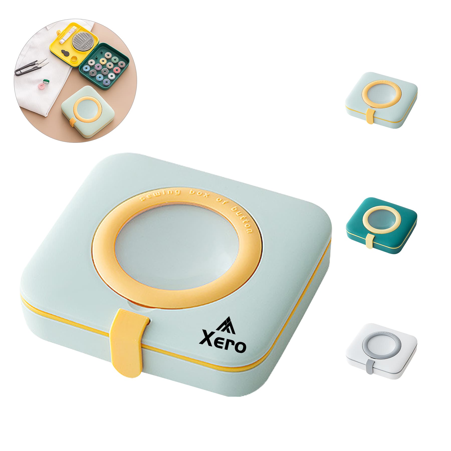 Portable Sewing Kits Storage Box