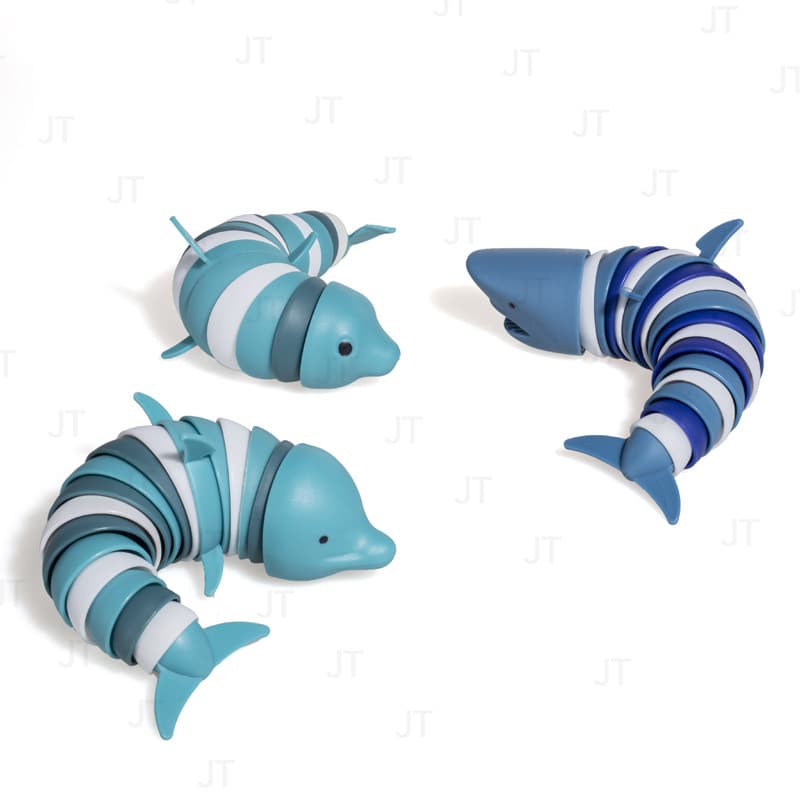 Shark Dolphin Stress Reliever Hand Toy