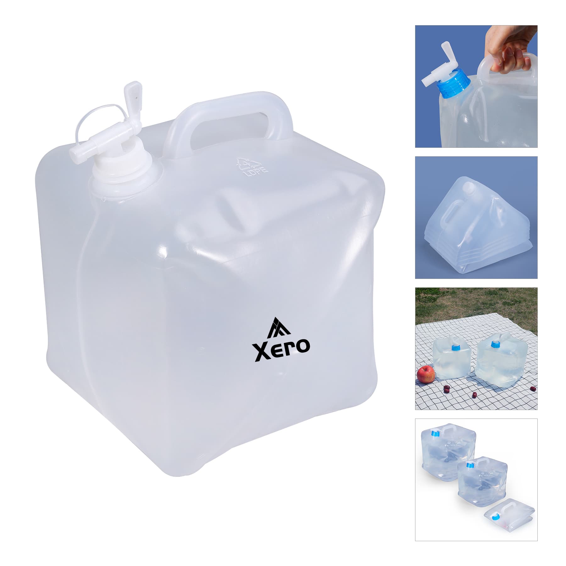 Water Storage Carrier Jug