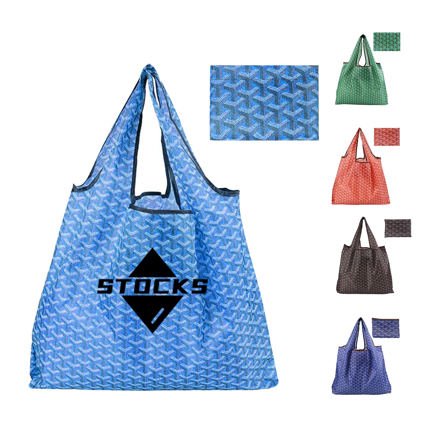 Oxford Foldable Tote printing Bag
