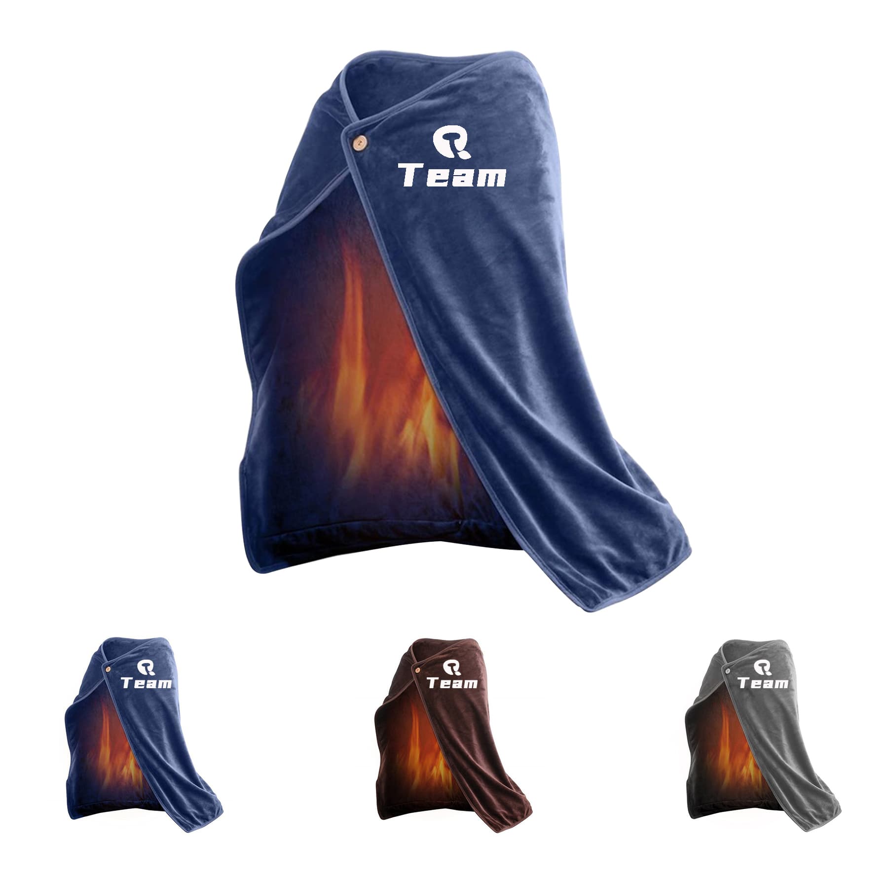 Portable Usb Heated Shawl Electric Blanket 