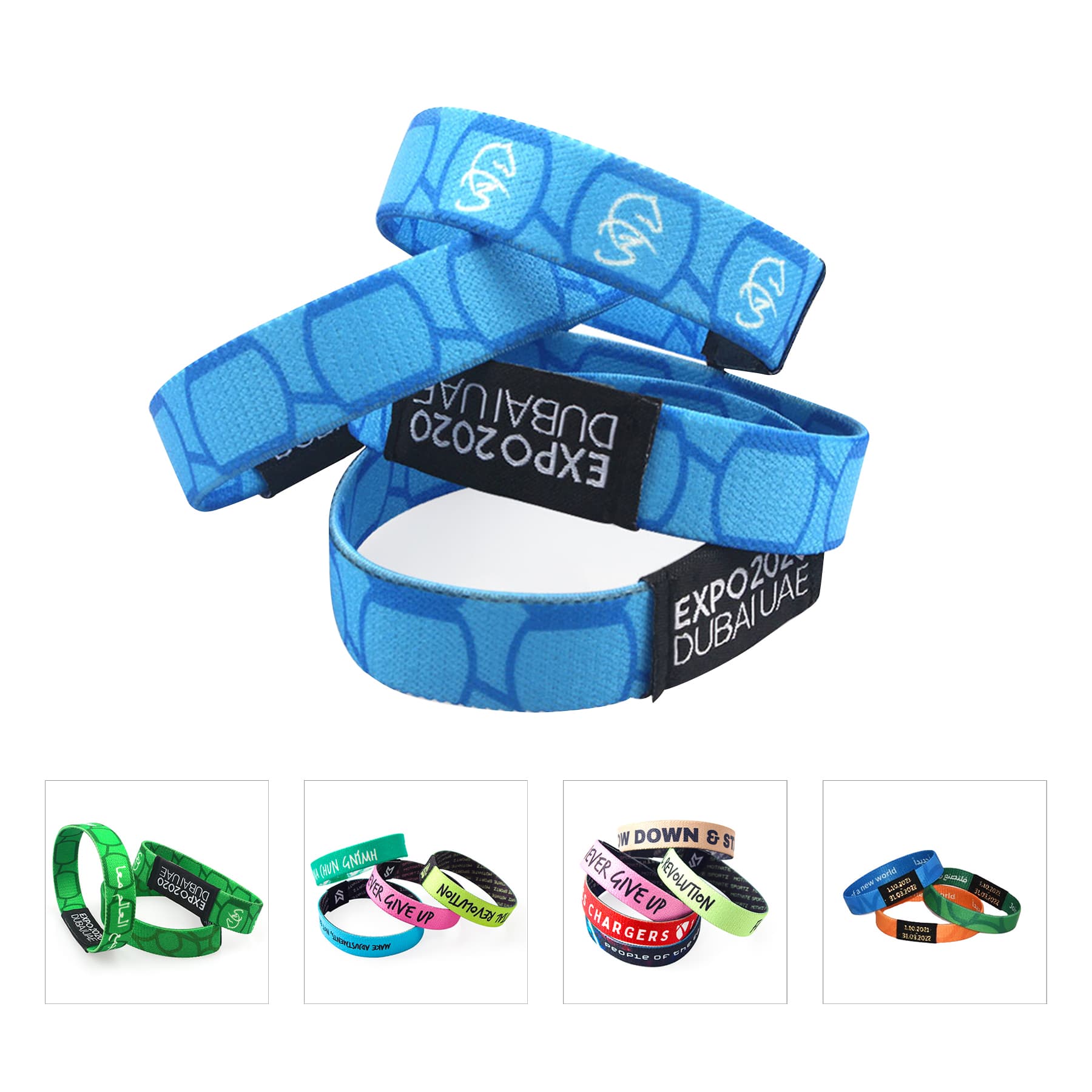 Elastic Cotton Wristband