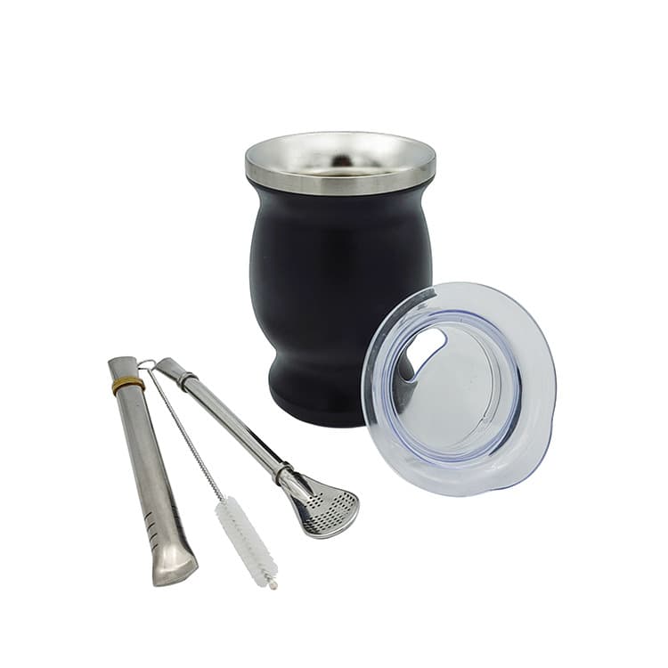 8 Oz Stainless Steel Yerba Mate Cup Coffee Mug