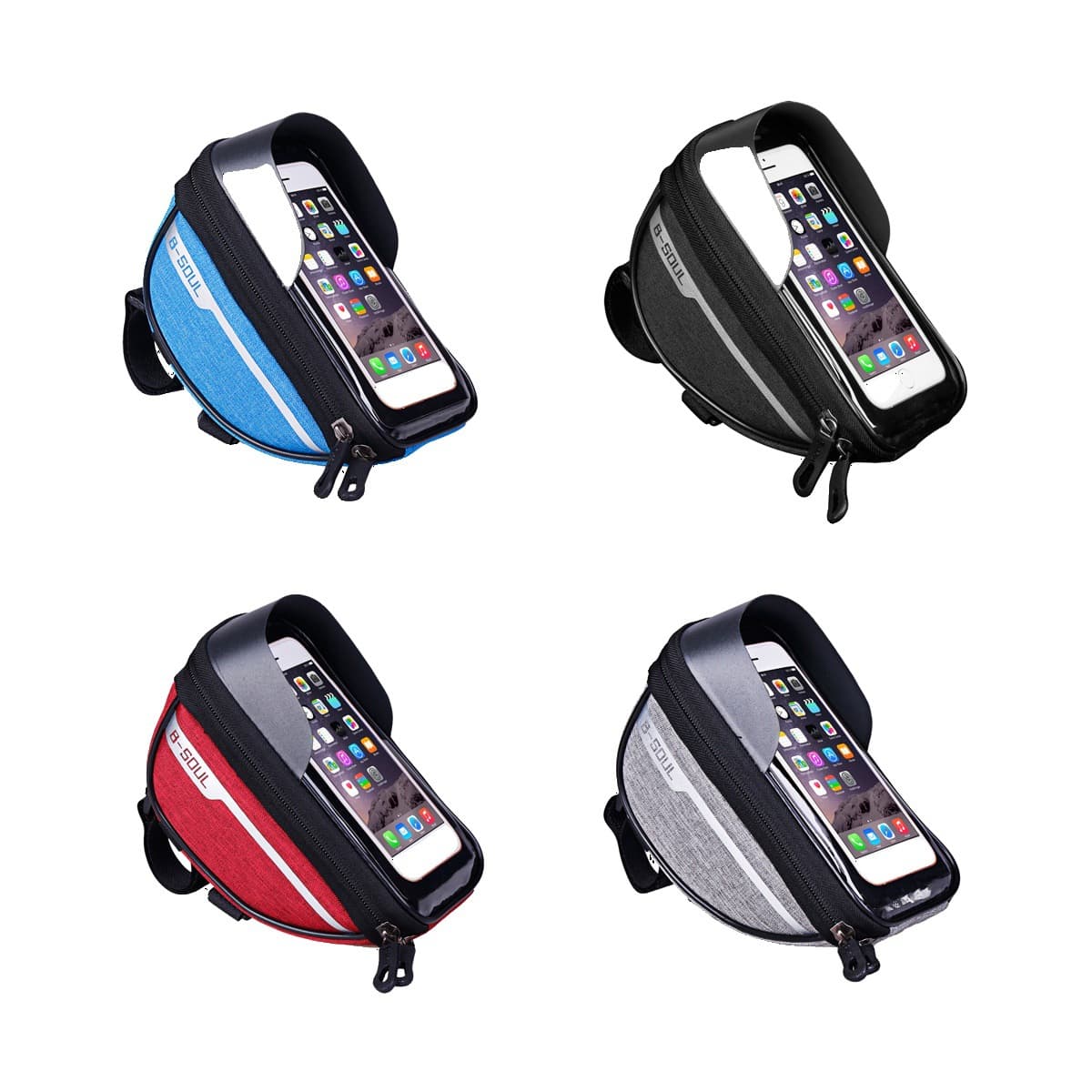 Bike Phone Front Frame  Head Tube Bag