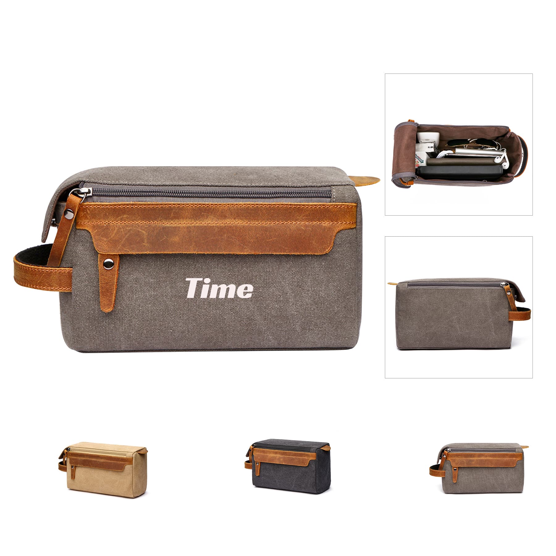 Canvas Toiletry Bag