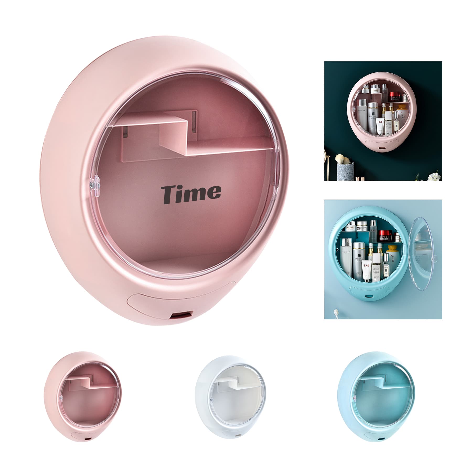 Wall Mount Cosmetic Organizer