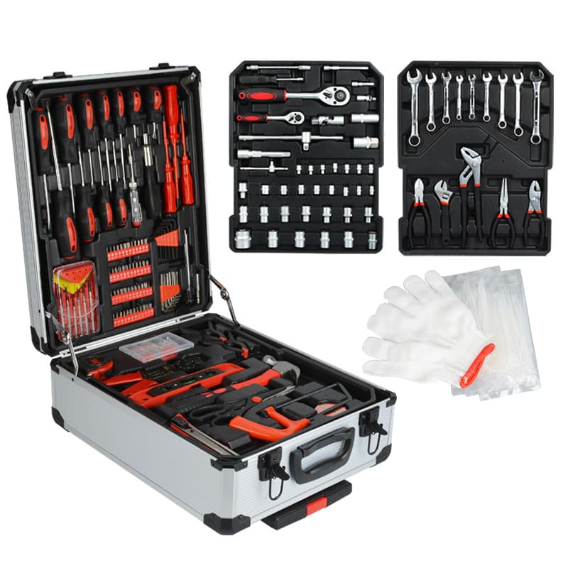 499pcs Aluminum Trolley Case Tool Set