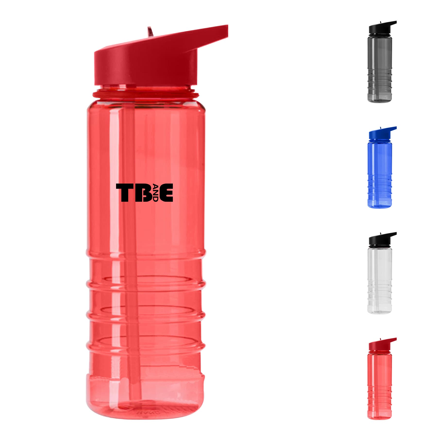 25 Oz. Water Bottles With Flip Straw Lid thumbnail 4
