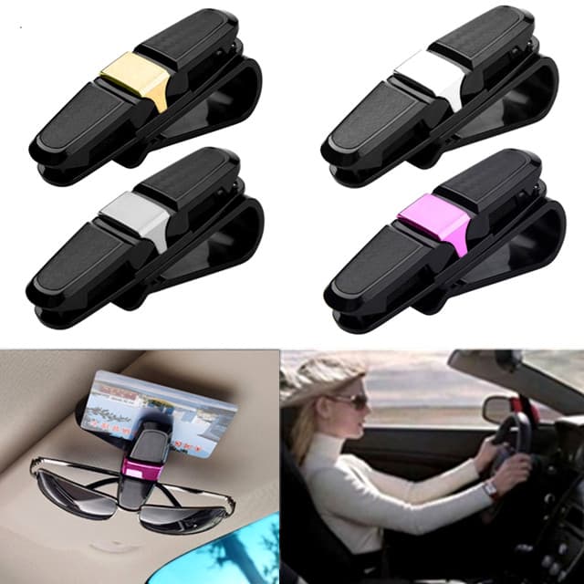 Sunglasses Holder for Car Sun Visor