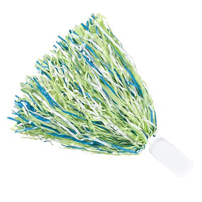 500-Streamer Solid Paddle Handle Pom Poms thumbnail 6